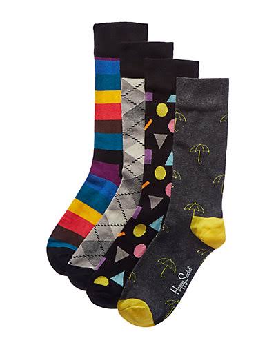 Happy Socks Set of 4 Sock Gift Box - Ruelala for Him