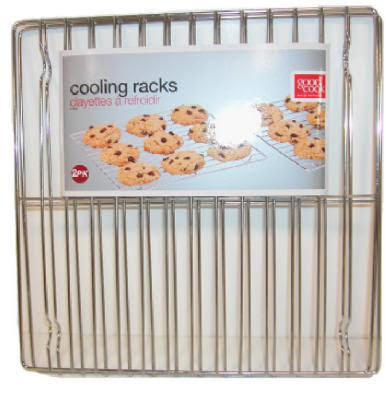 Good Cook Cake Rack - 10"x10", 2ct