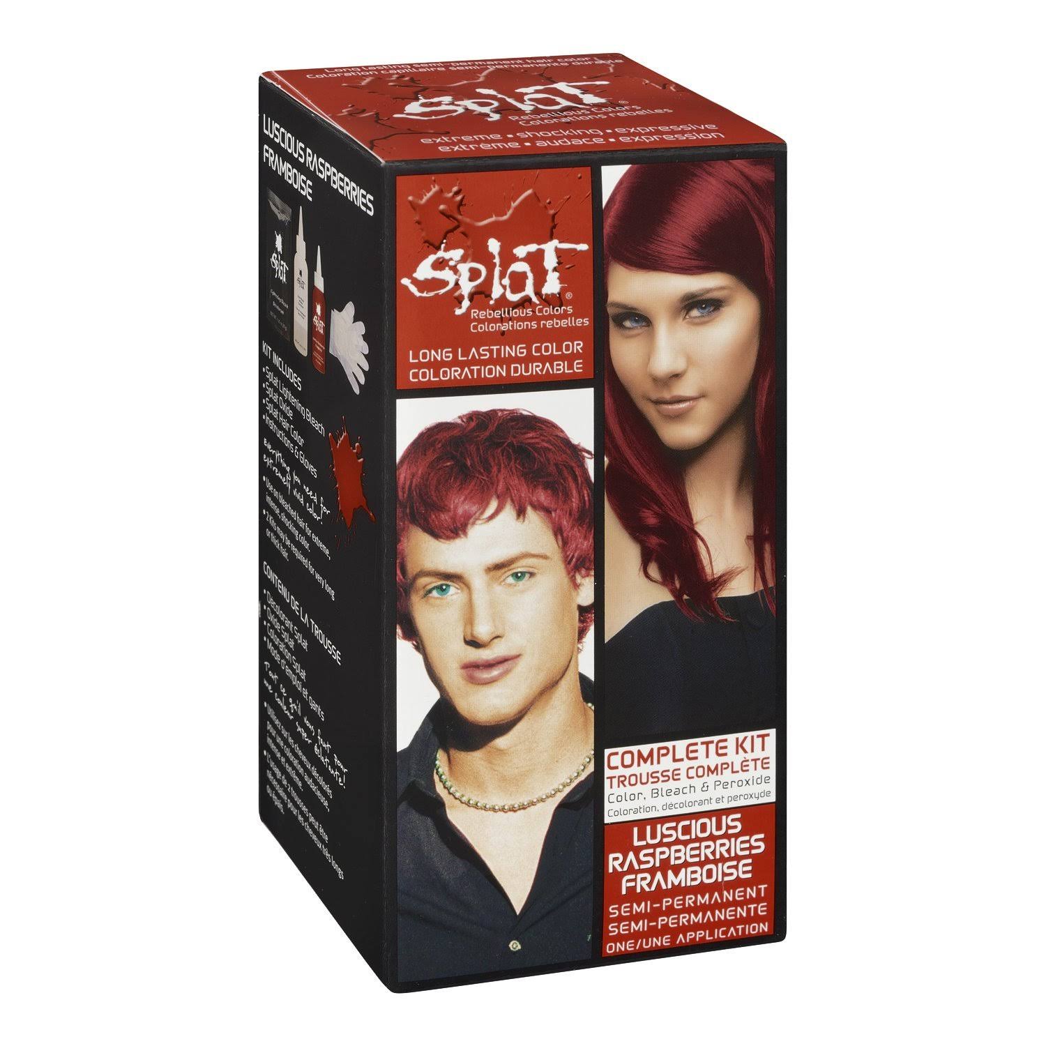Splat Complete Hair Color Kit - Luscious Raspberries