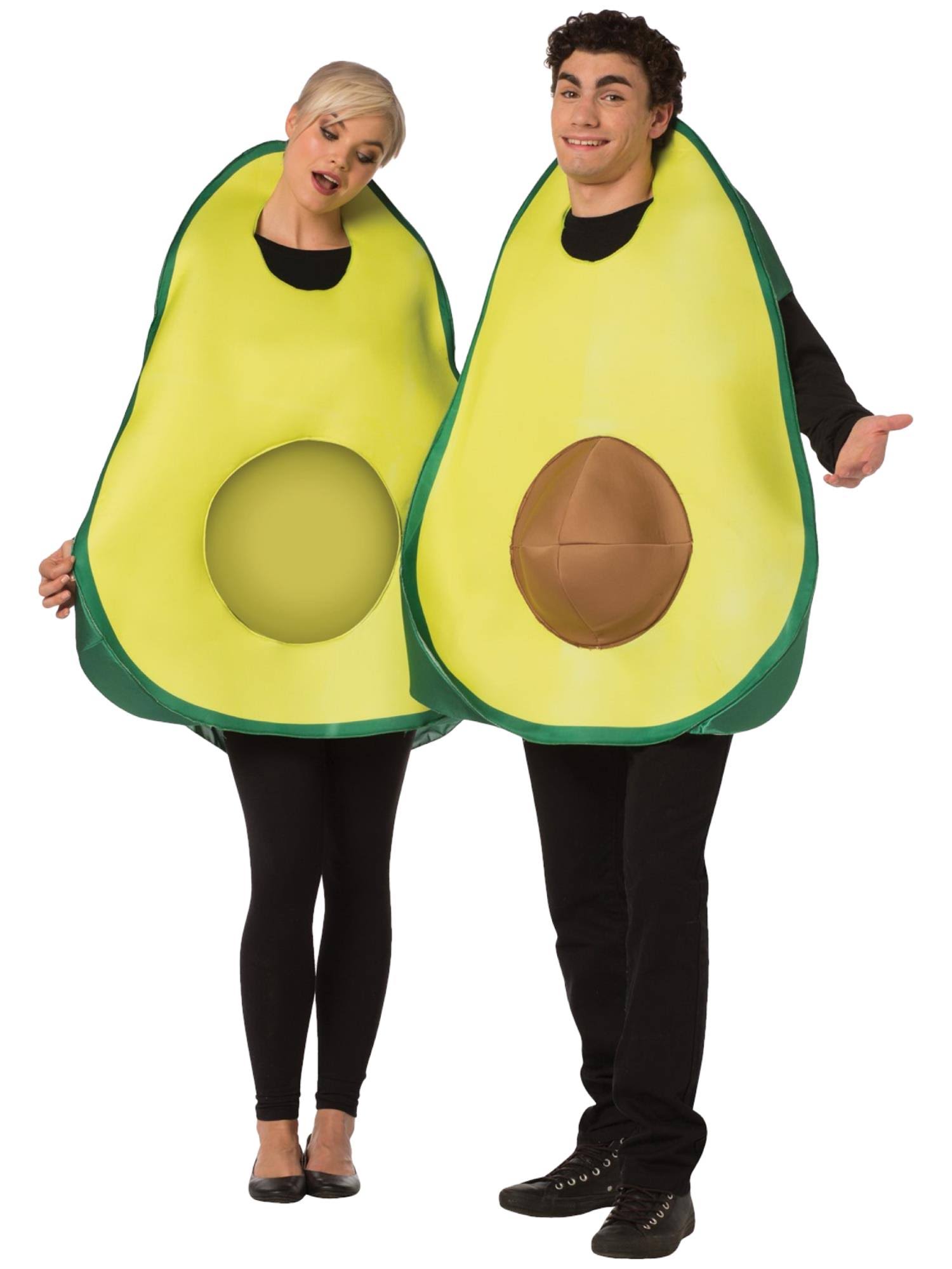 Funny Avocado Couple Adult Costumes One Size