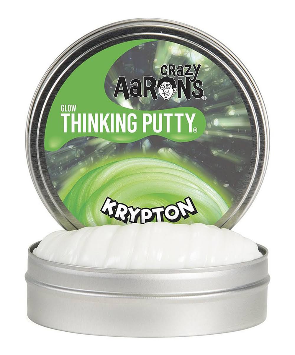 Crazy Aaron's Thinking Putty - Glow In The Dark - Krypton