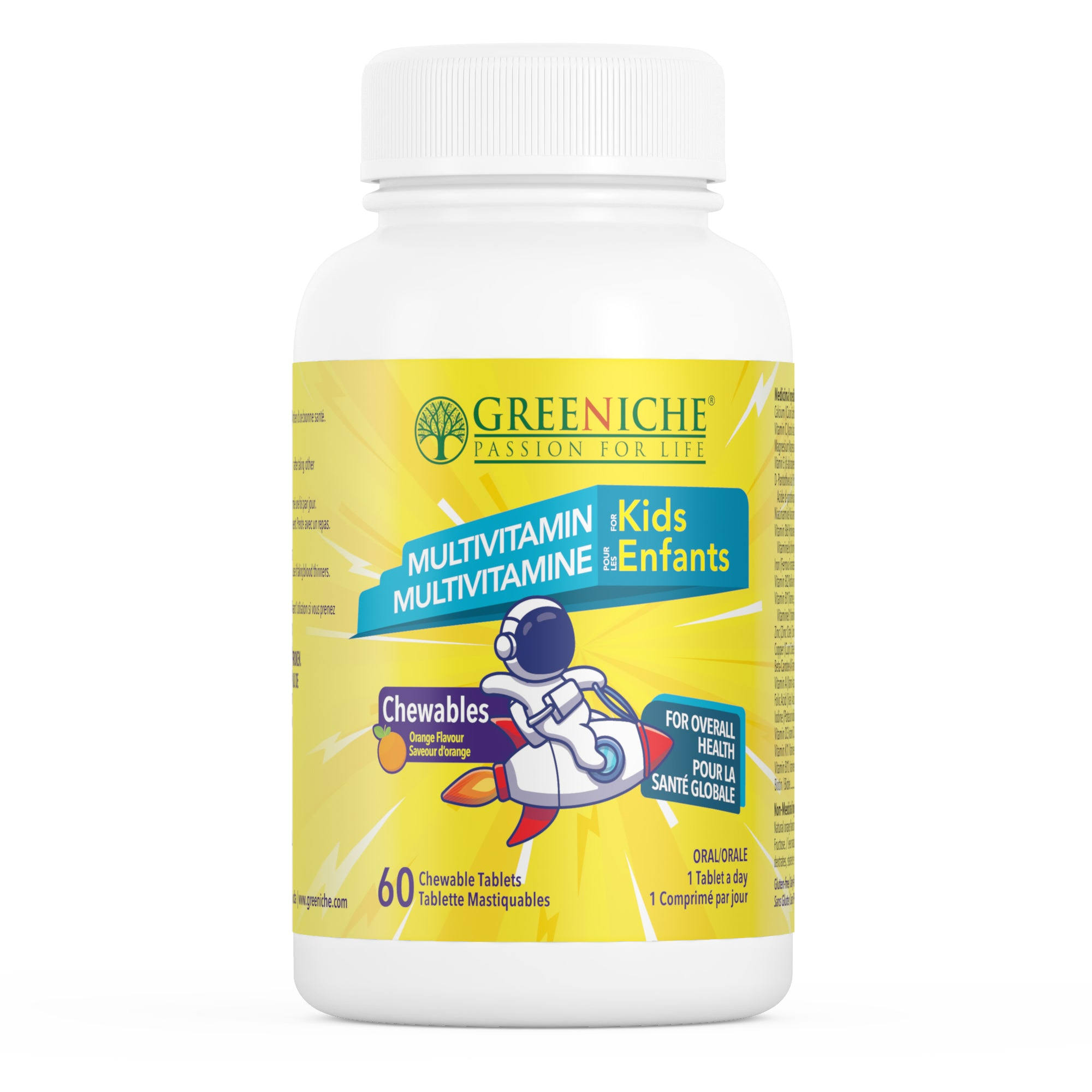 Greeniche Multivitamin For Kids 60 Tablets