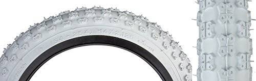 Sunlite Mx3 Bmx Tires, 12.5" X 2.25", White/white Sunlite