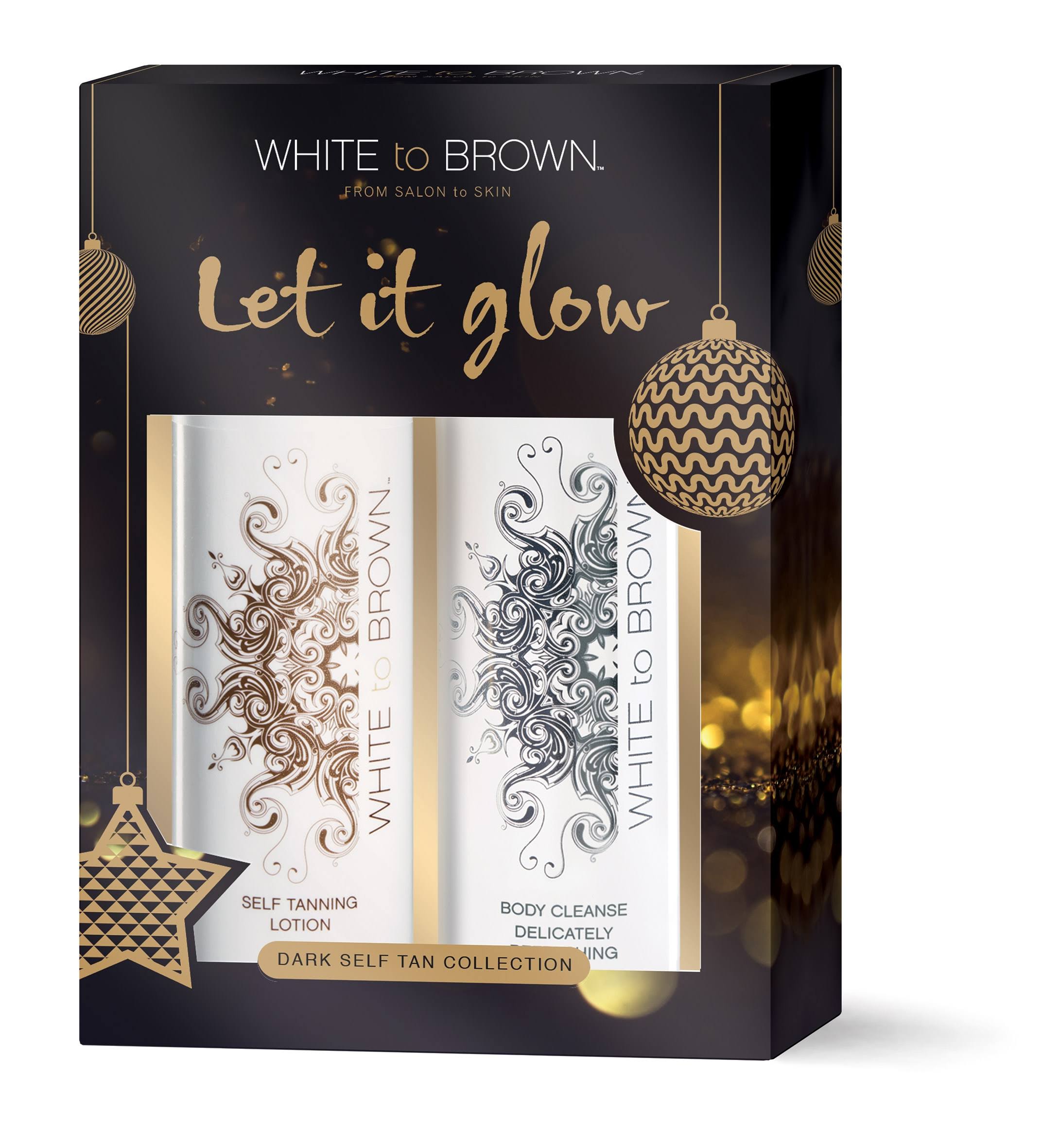 White to Brown Gift Set- Dark