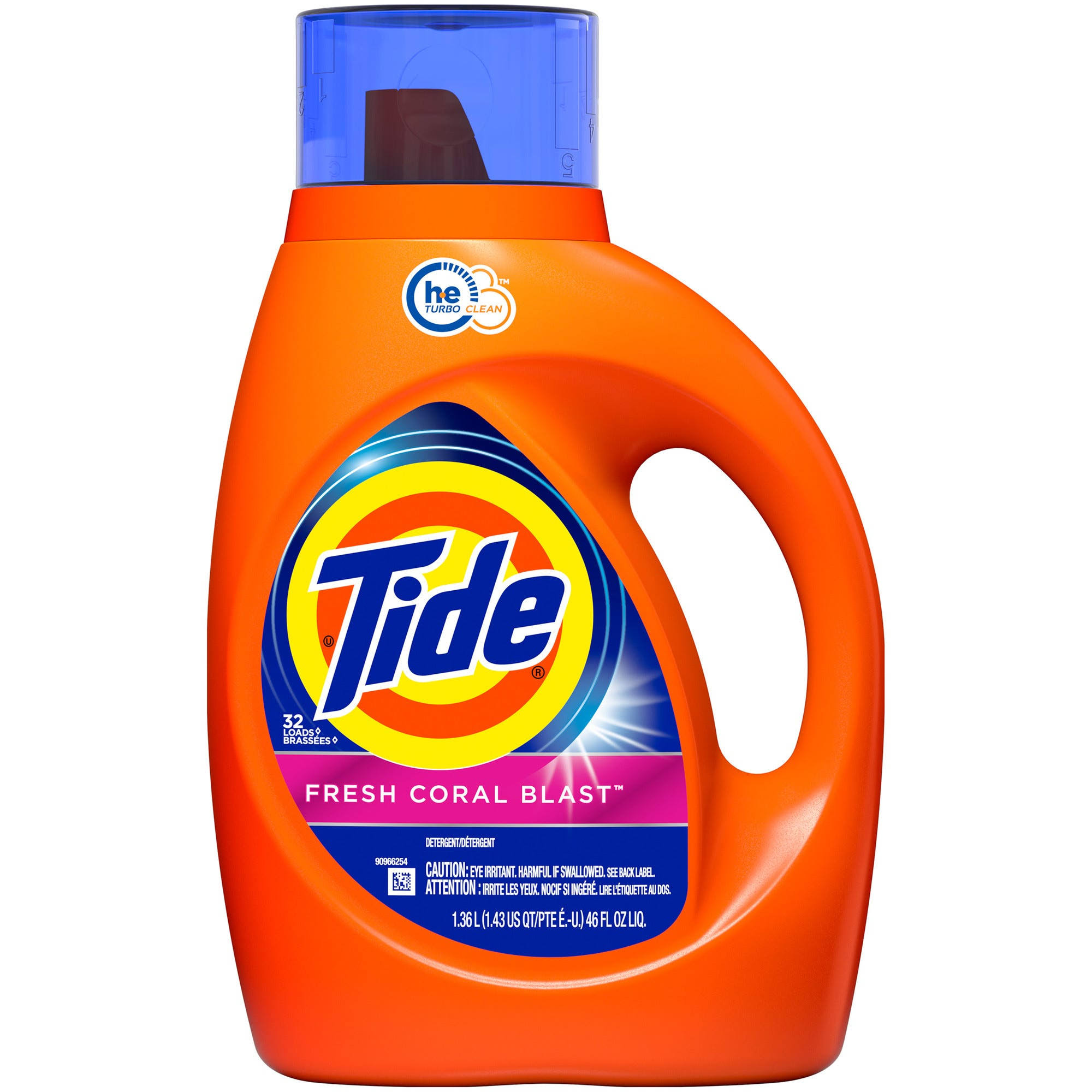 Tide Liquid Laundry Detergent, Fresh Coral Blast - 46 fl oz