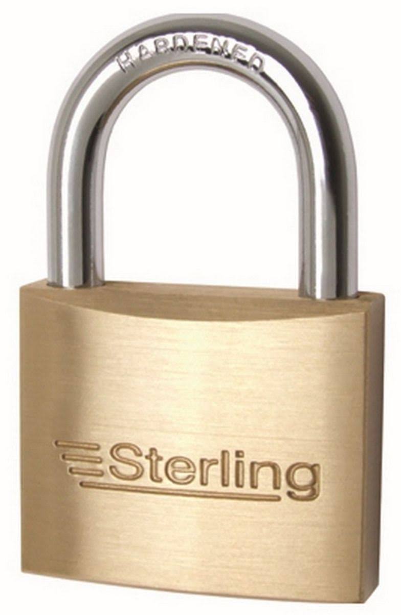 Sterling BPL123 Brass Padlock 25mm
