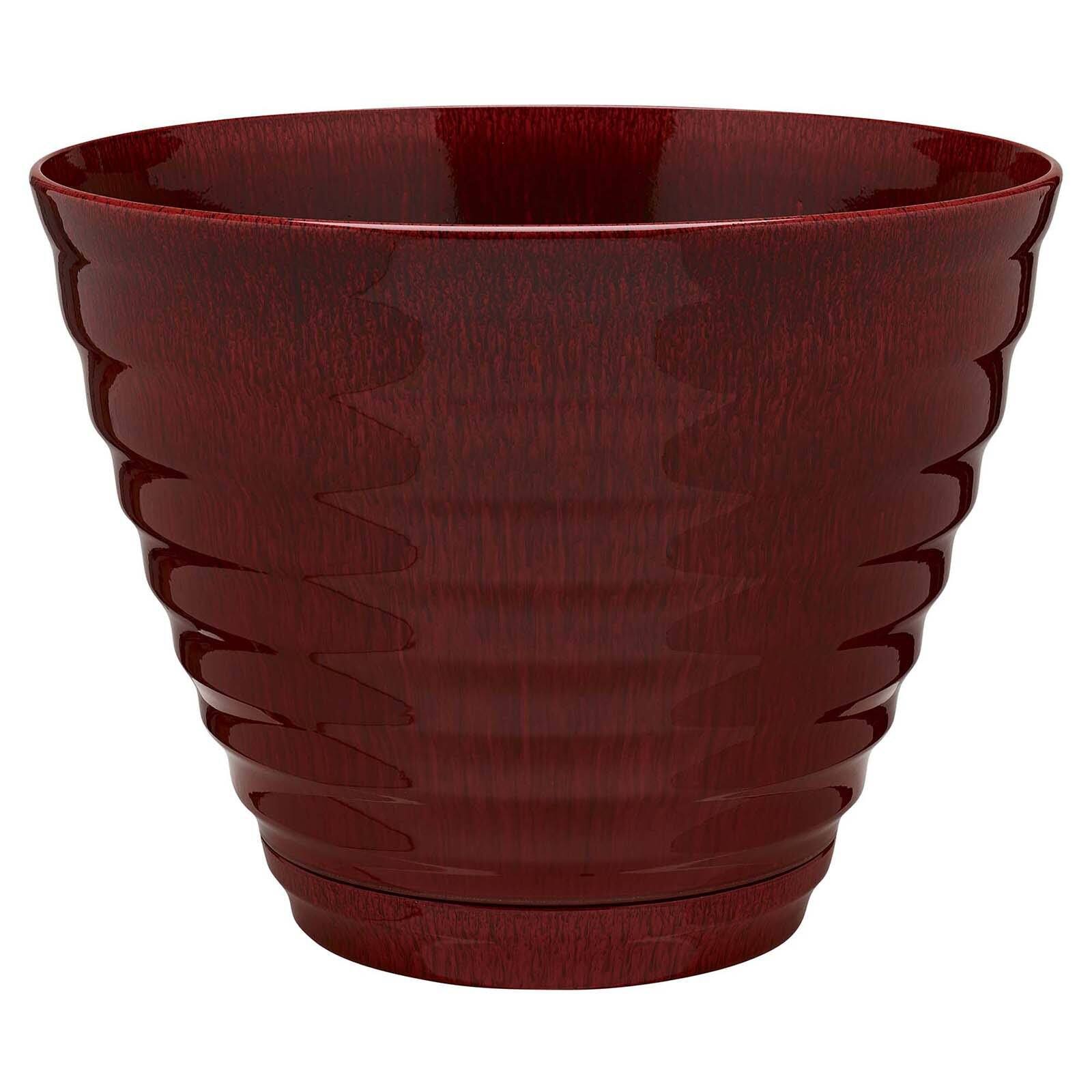 Southern Patio Beehive Planter Pot Red