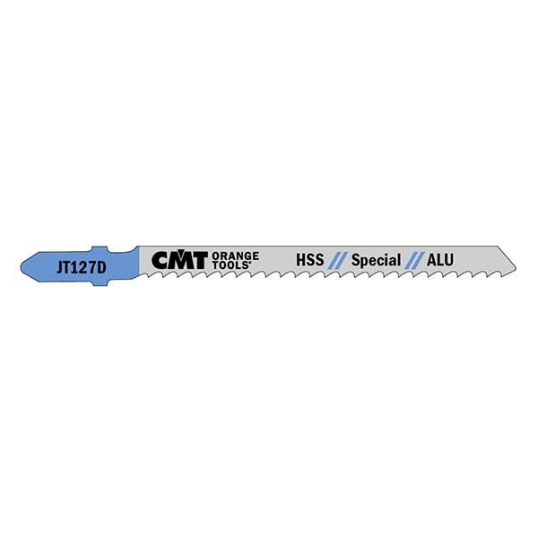 CMT JT127D-5 Jigsaw Blades Aluminium Straight Fine HSS