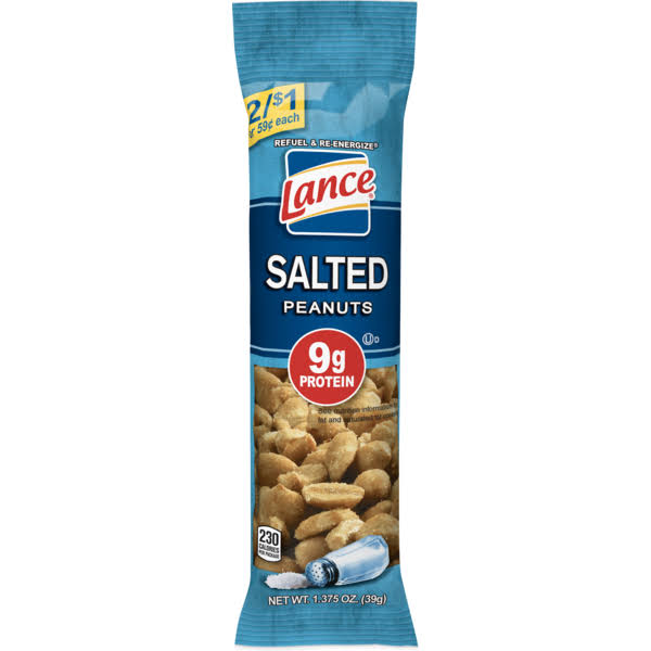 Lance Peanuts - Salted, 39g