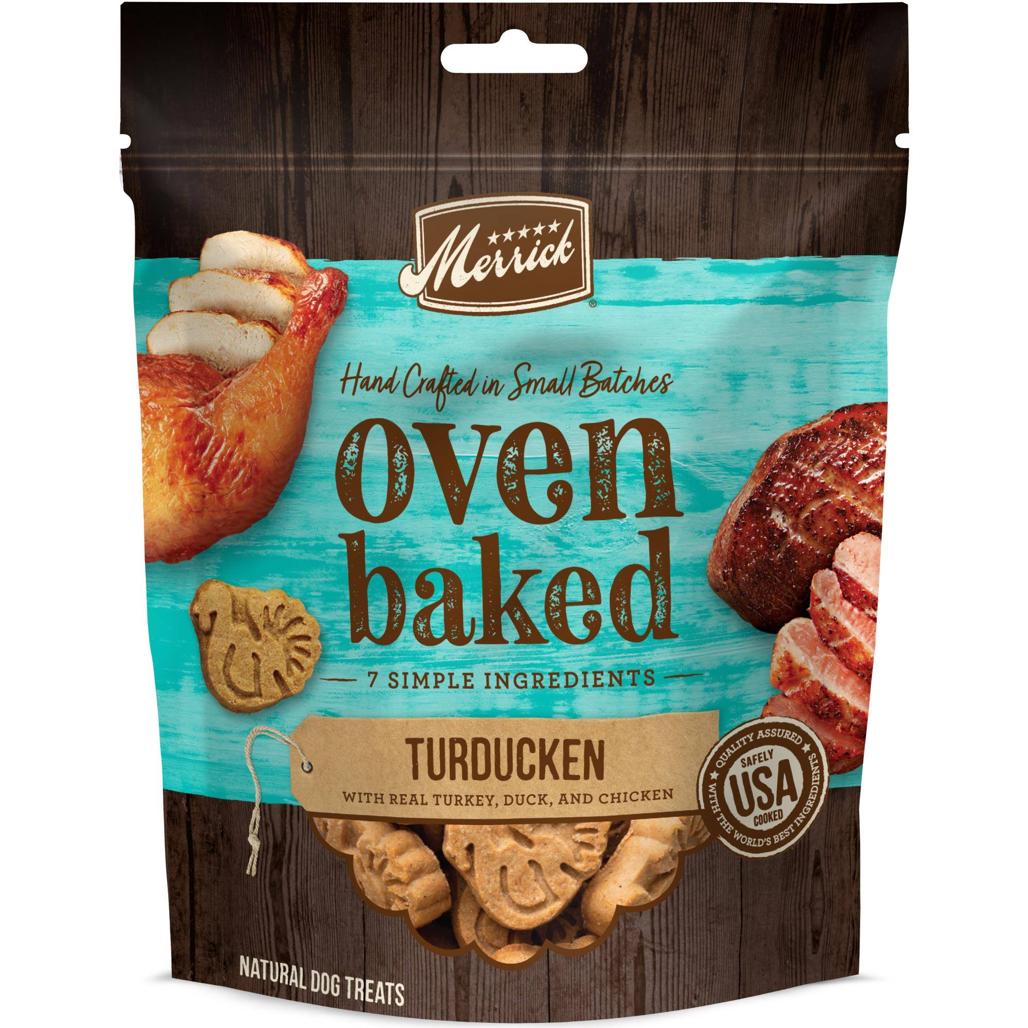 Merrick Oven-Baked Turducken Dog Treats - 11 oz. Bag