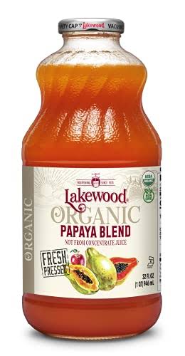 Lakewood Organic Papaya Juice Blend - 32oz