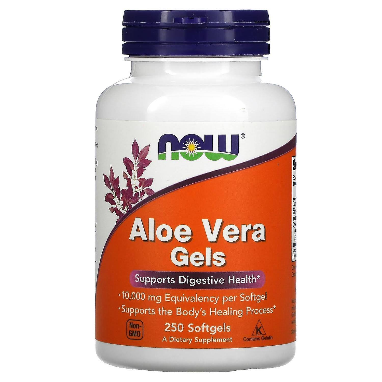 Now Foods Aloe Vera Gels - 250 Softgels