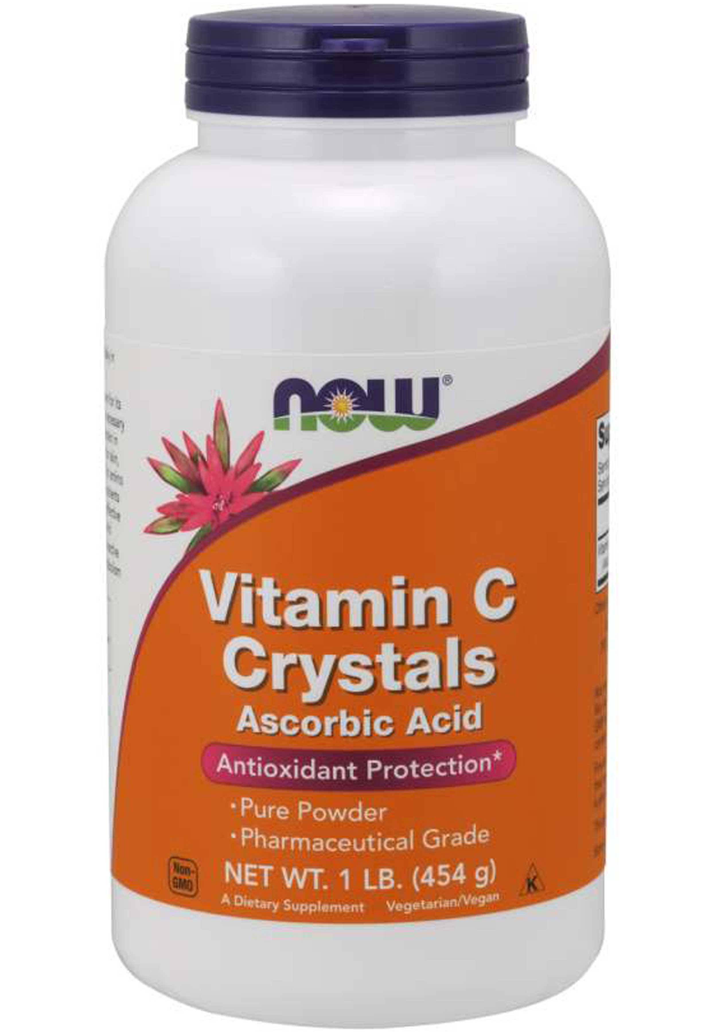 Now Foods Vitamin C Crystals - 454g