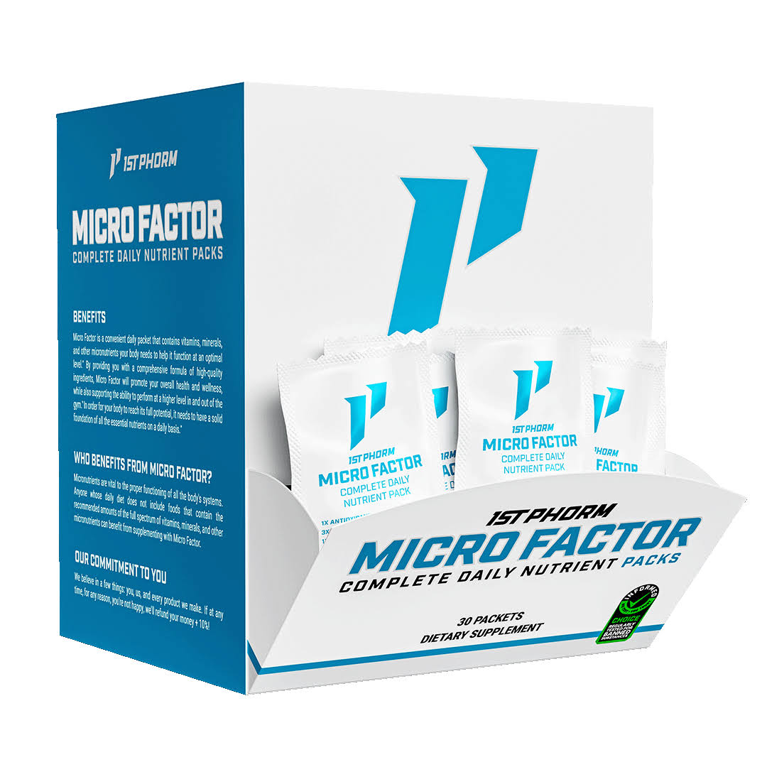 Immune Boosting Daily Vitamin Packs | Probiotics | Superfoods | Micro Factor | Nutritional Supplements by 1st Phorm