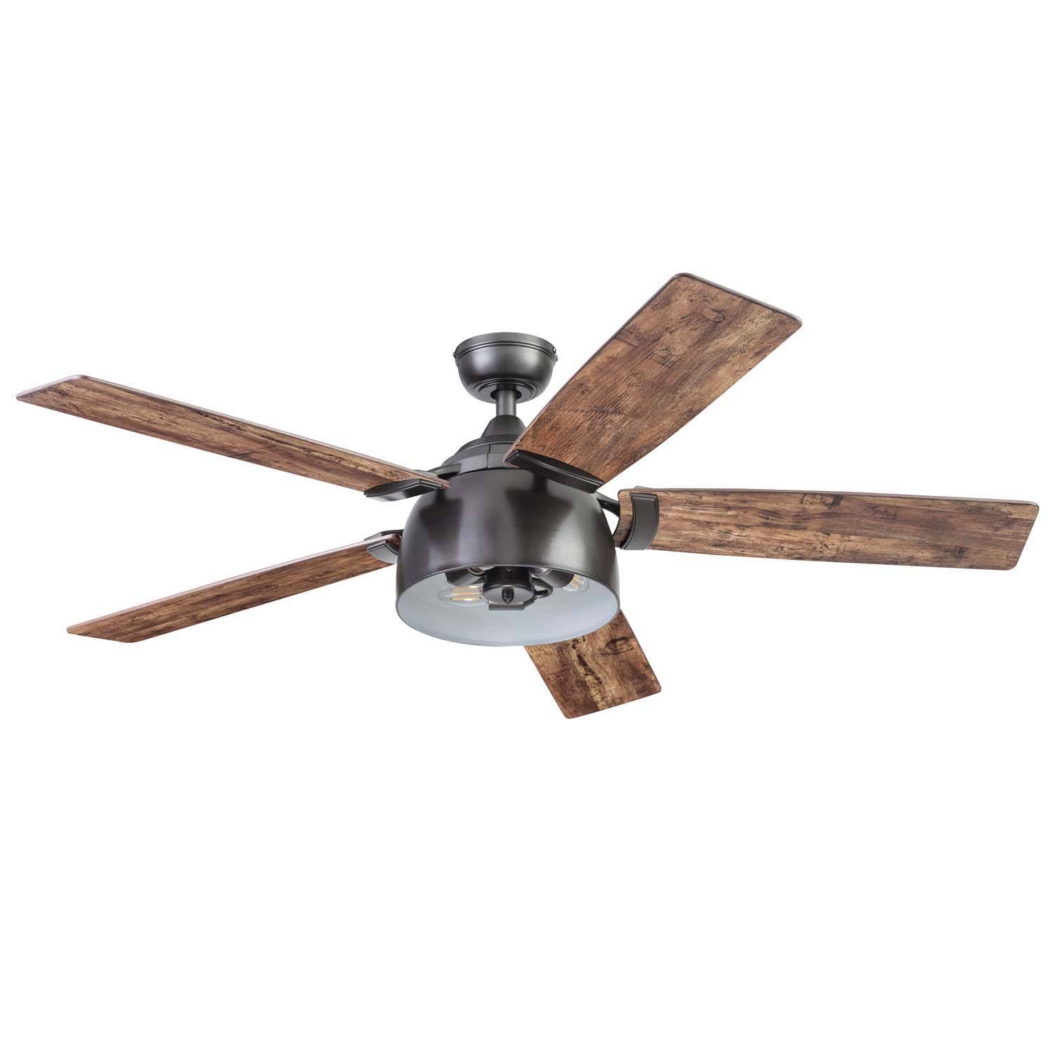 Prominence Home 51480-01 Octavia Ceiling Fan, 52, Iron