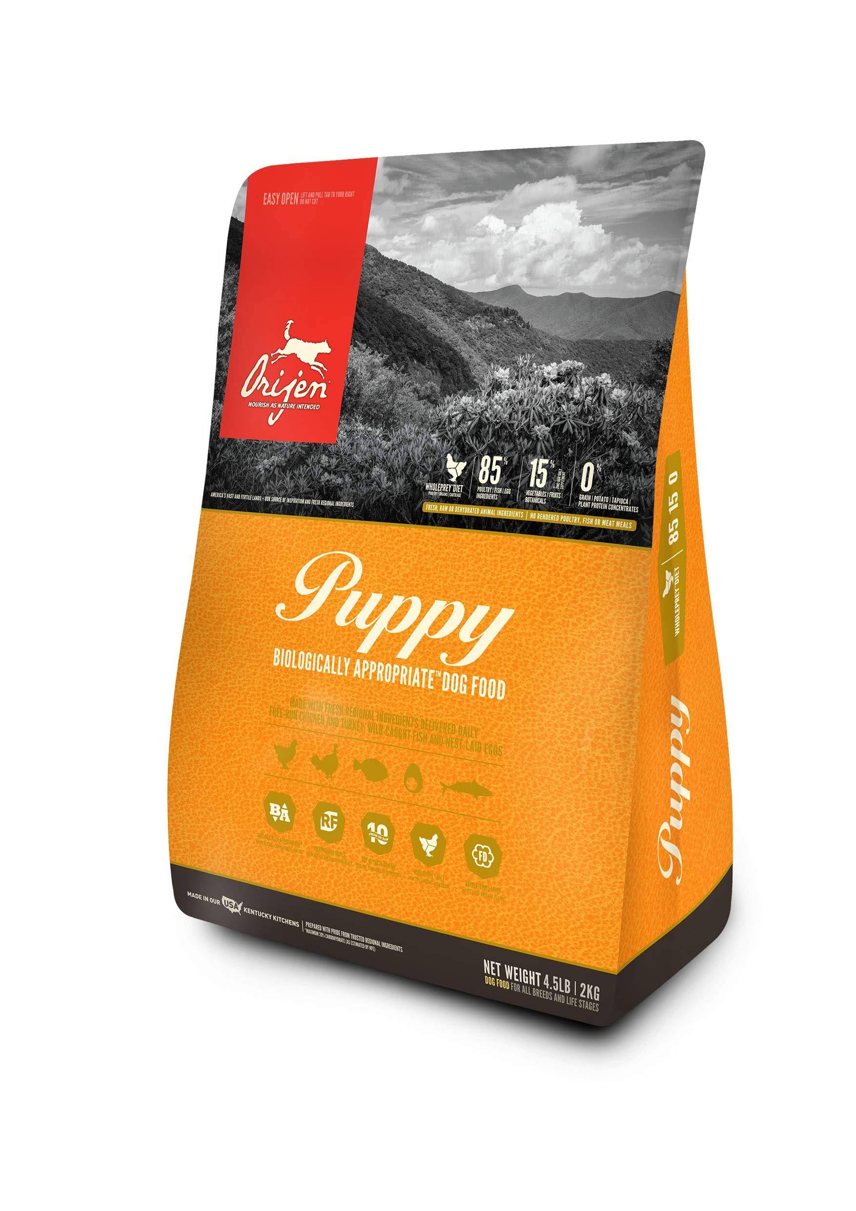 Orijen Puppy Dry Dog Food (4.5 lbs)