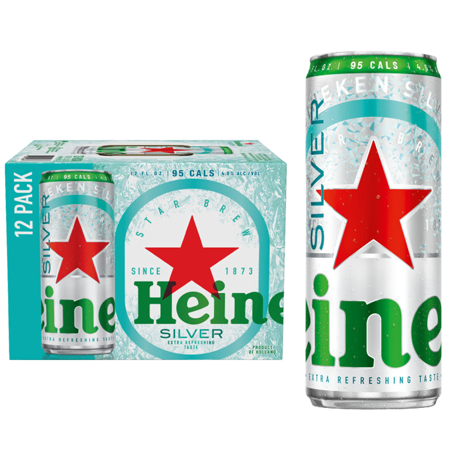 Heineken Silver - 12 Pack, 12 oz Cans
