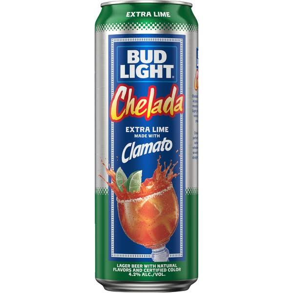 Bud Light Chelada Clamato Extra Lime Beer
