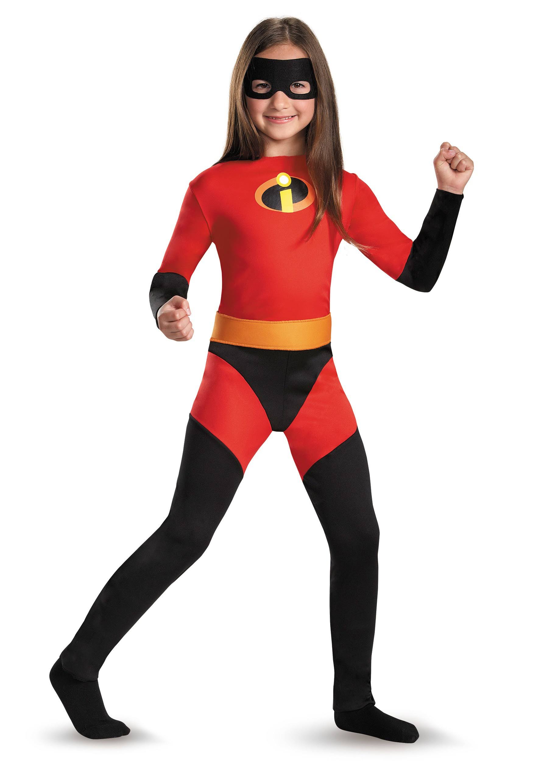 Kids Violet Incredibles Costume | Kids | Girls | Red | L | Disguise