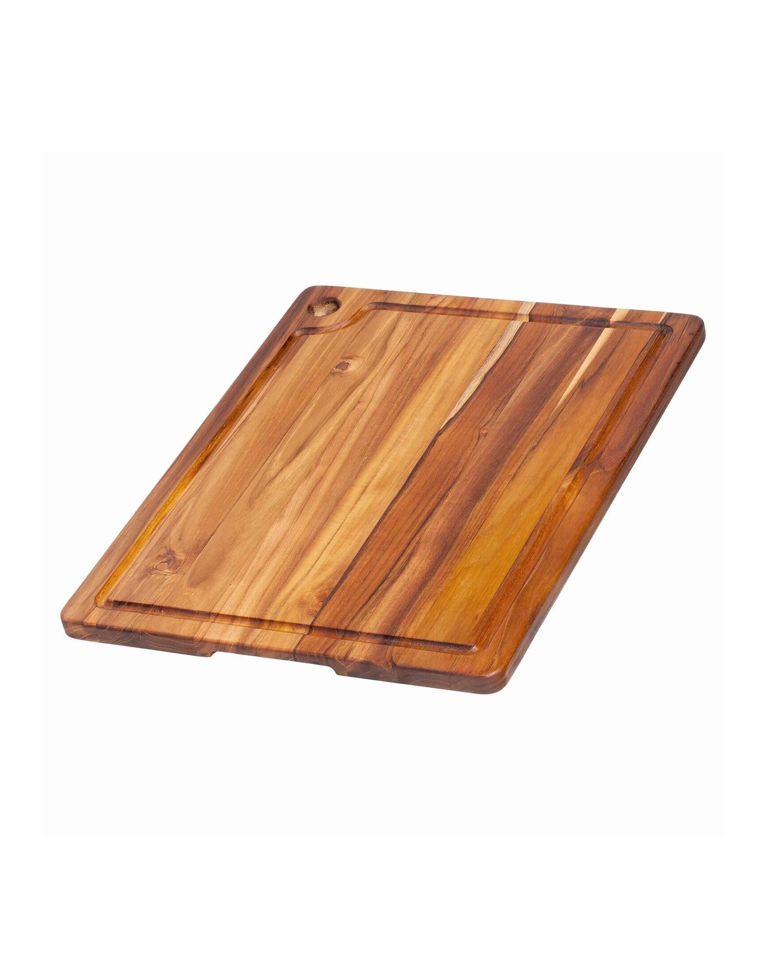 Teakhaus Rectangle Edge Grain Cutting Board - Brown, 46 x 35.5 x 1.9 cm