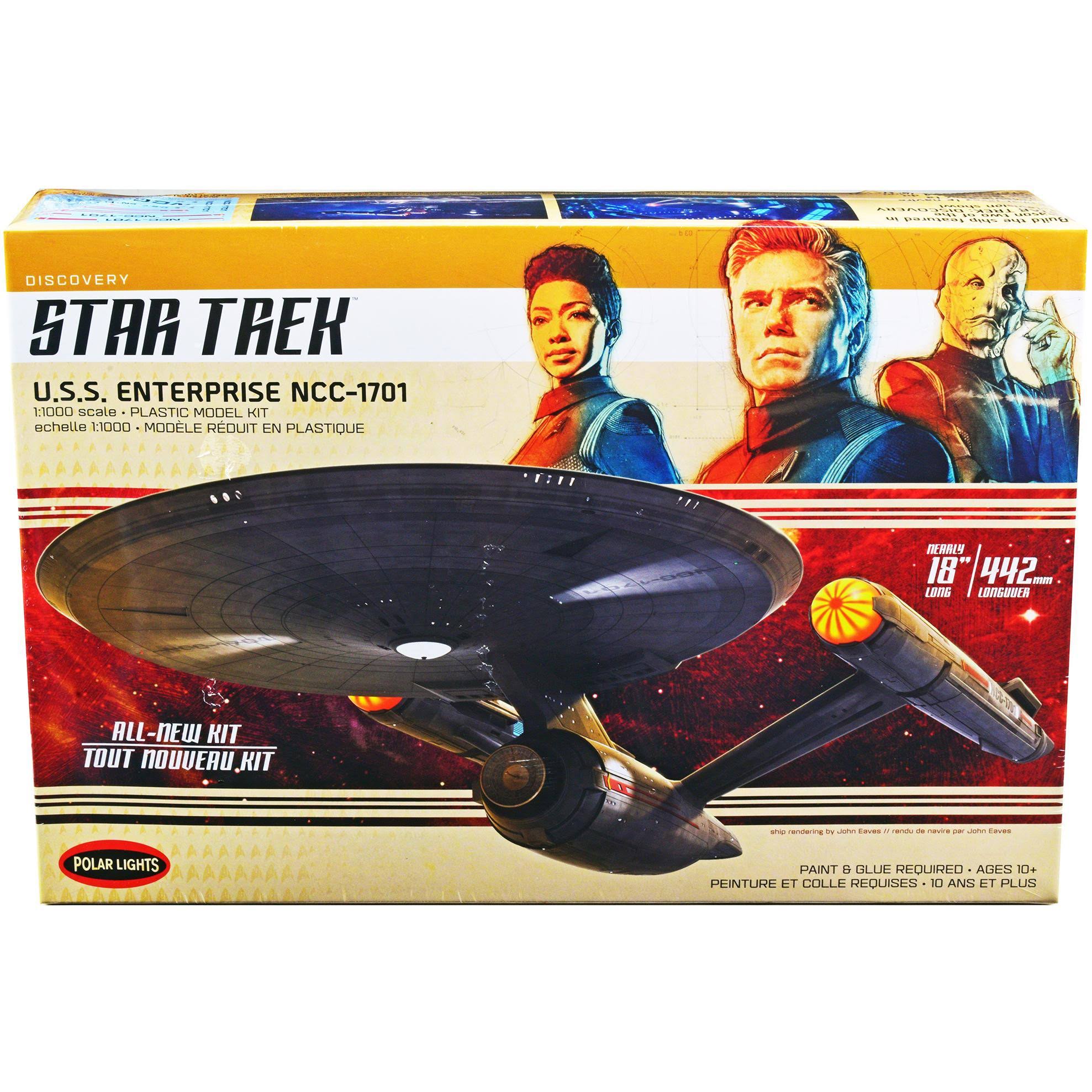 Polar Lights 1/1000 Star Trek Discovery U.S.S. Enterprise Model Kit