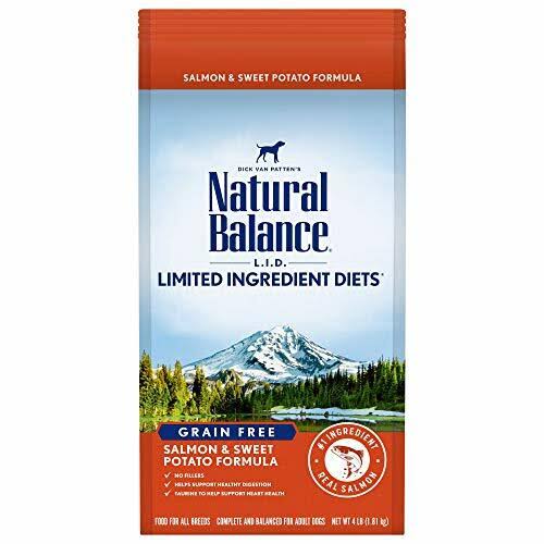 Natural Balance Limited Ingredient Diet Salmon & Sweet Potato | Adult Grain-free Dry Dog Food | 4-Lb. Bag