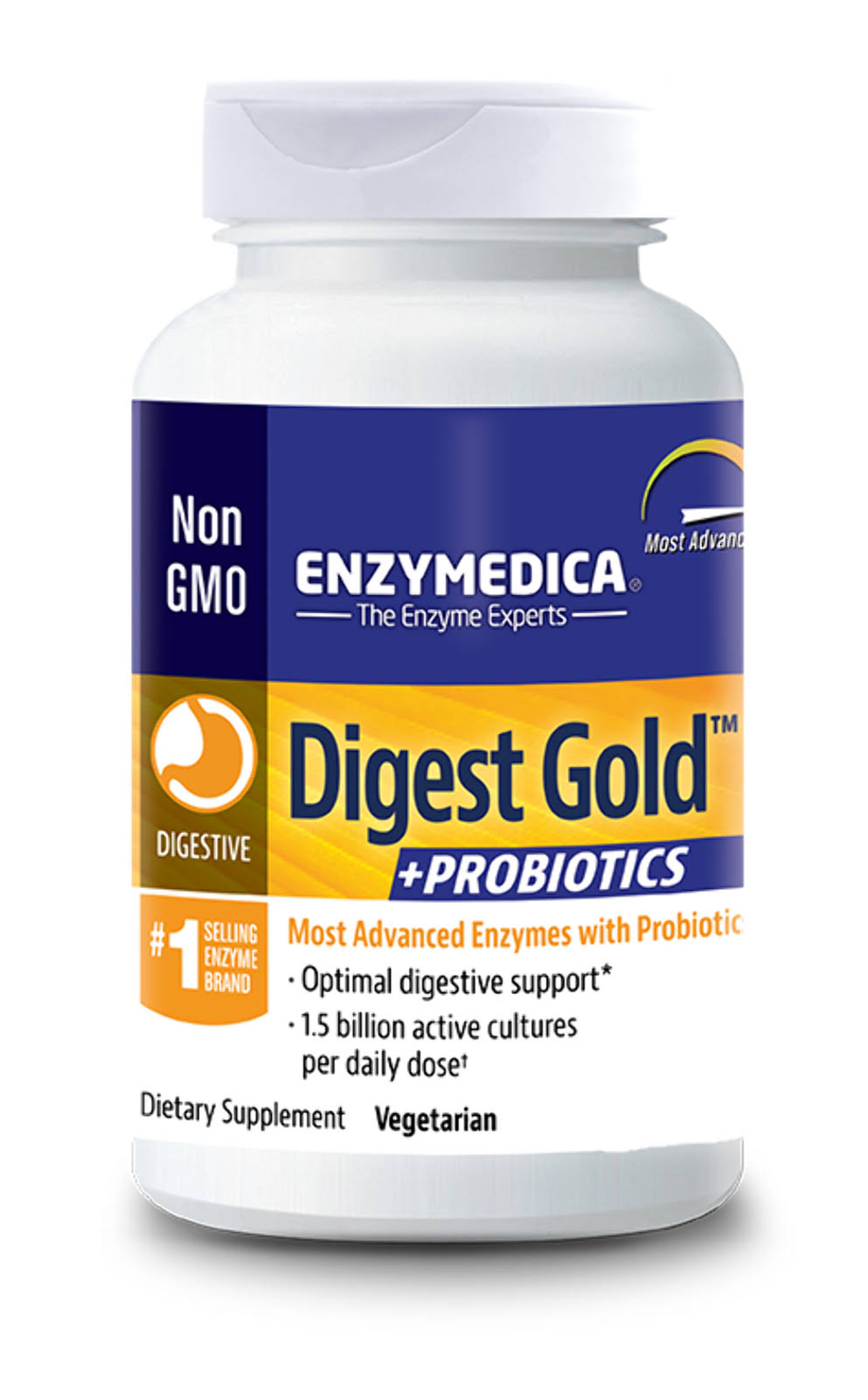 Enzymedica Digest Gold + Probiotics Advanced Digestive Enzymes with Probiotics