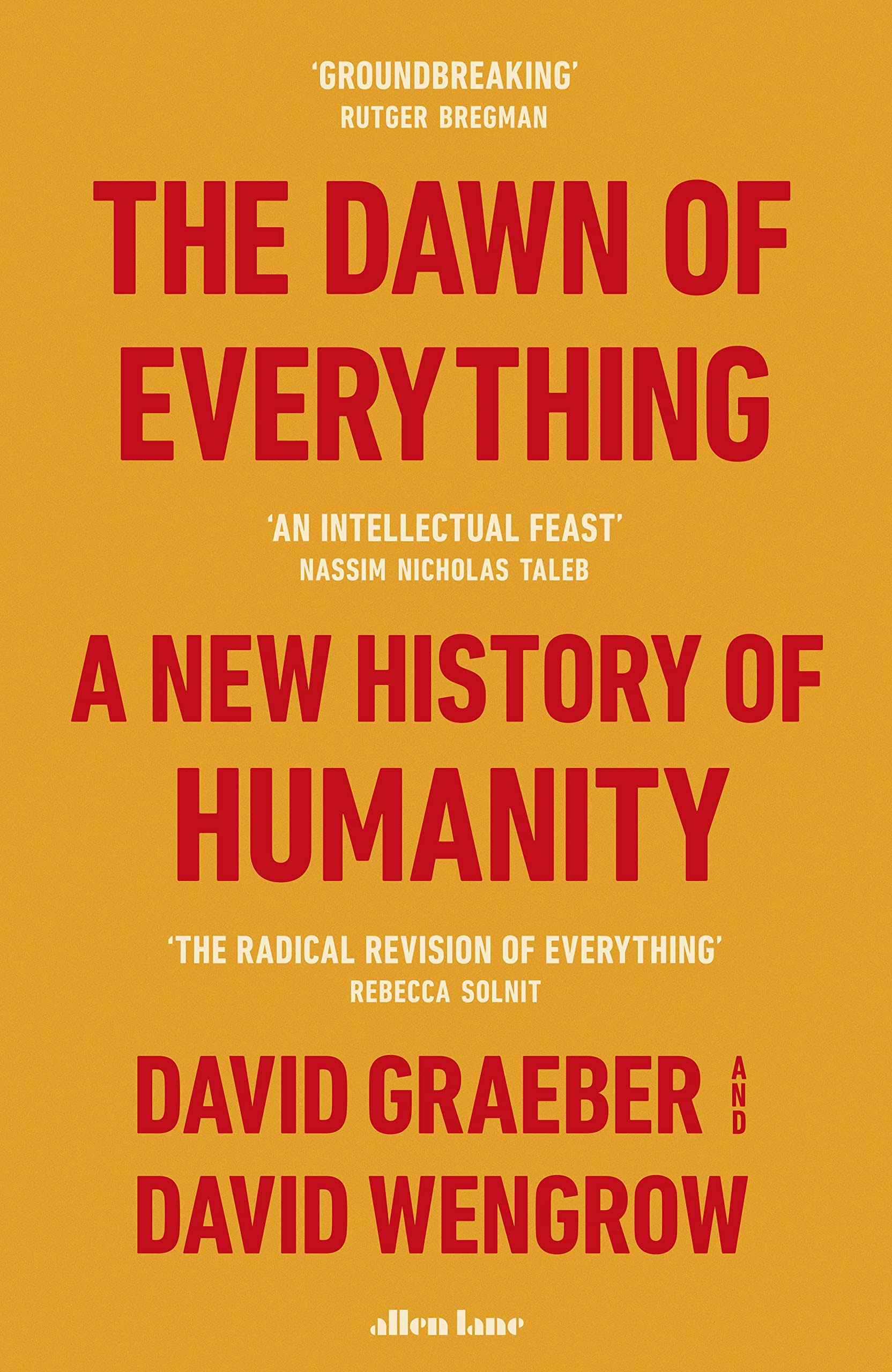 The Dawn of Everything by David Graeber
