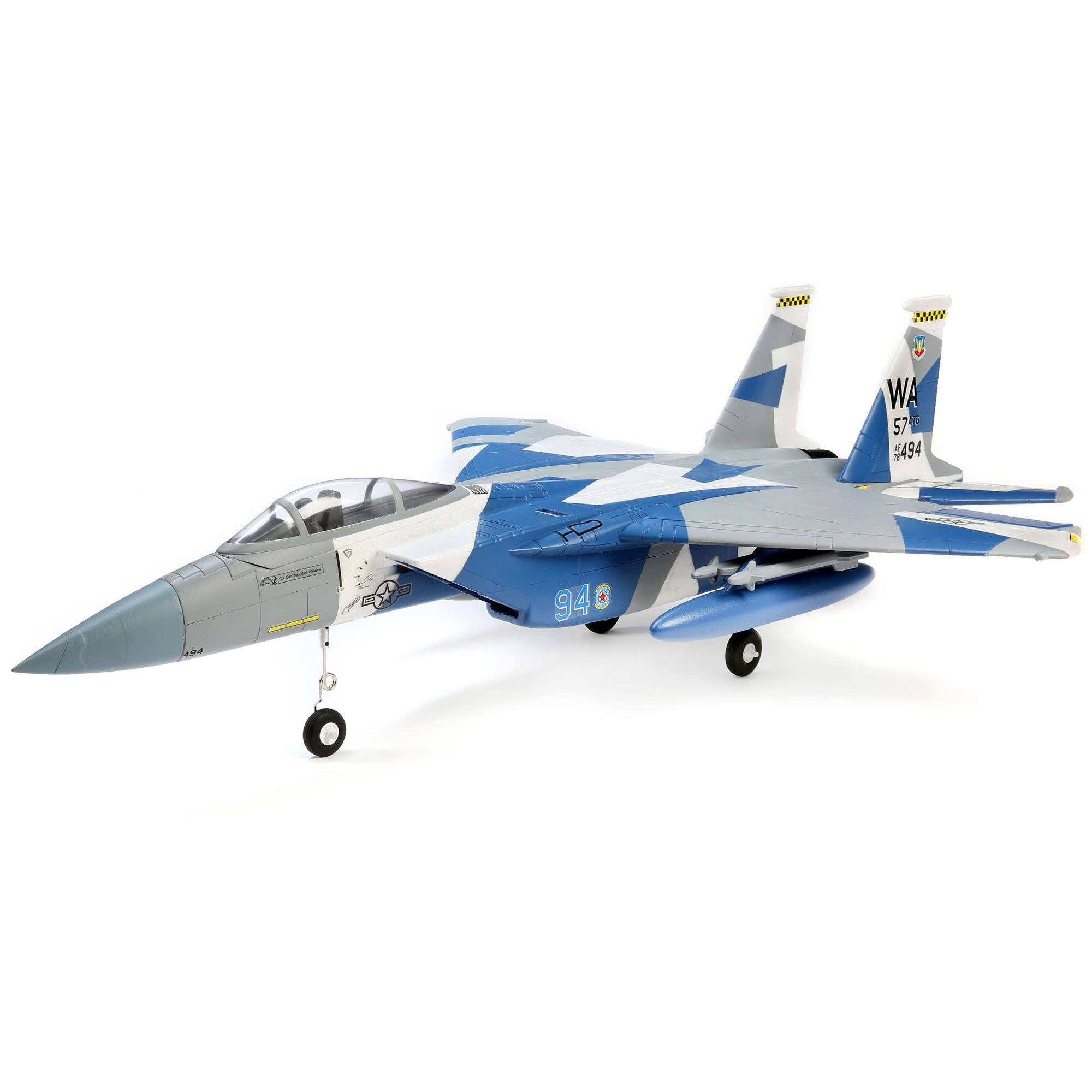 E Flite F-15 64mm BNF Basic with AS3X & Safe EFL97500