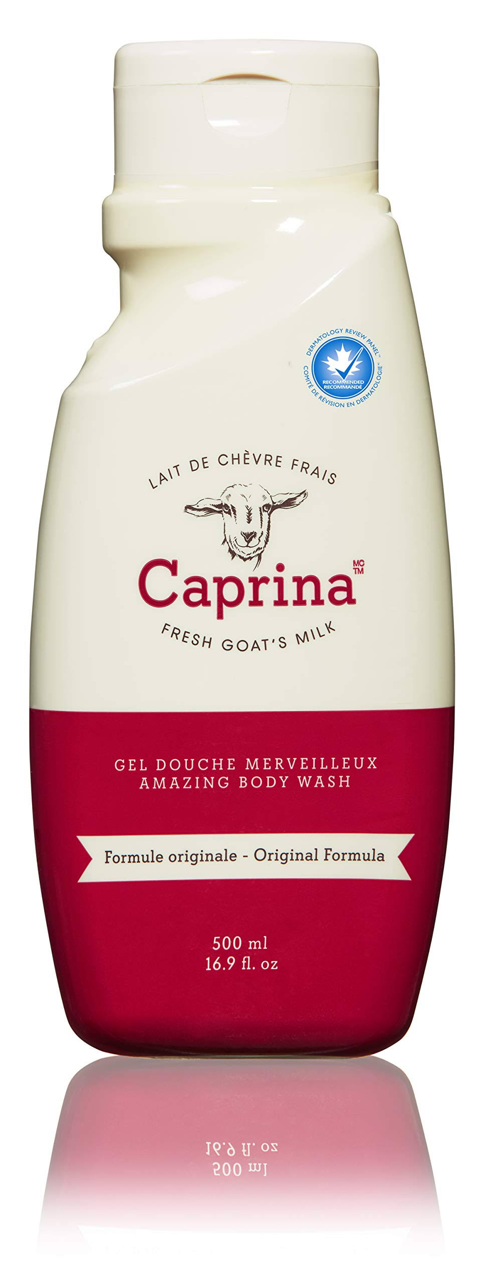 Caprina by Canus Fresh Goat's Milk Body Wash - Original Formula, 16.9oz