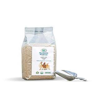 Modesto Milling Organic Feed Modesto Milling Organic, Non-GMO Layer Crumbles for Chickens, Formulated Without Corn or Soy, 10lbs; Item#952