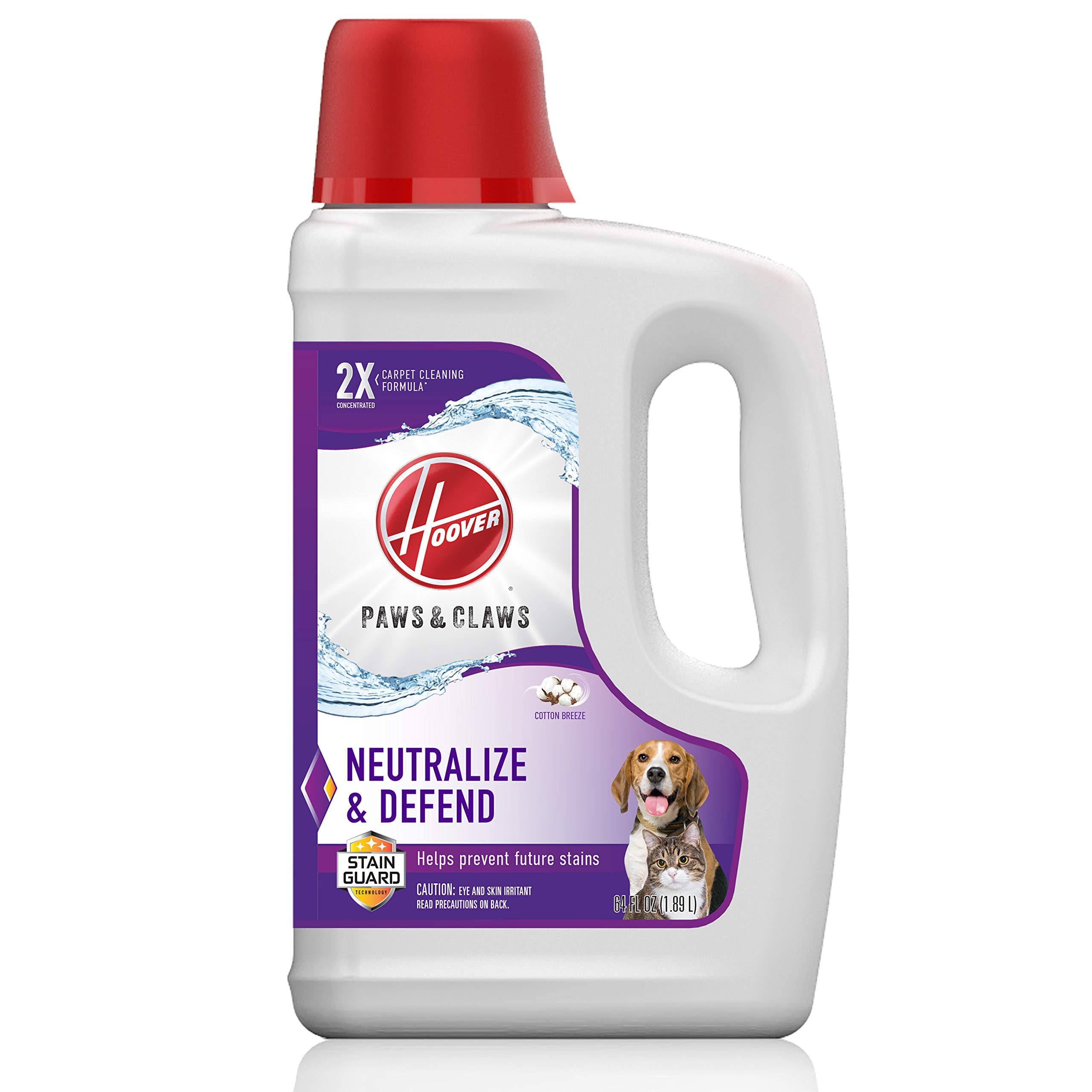 Hoover Paws & Claws Carpet Cleaning Formula with Stainguard 64 oz