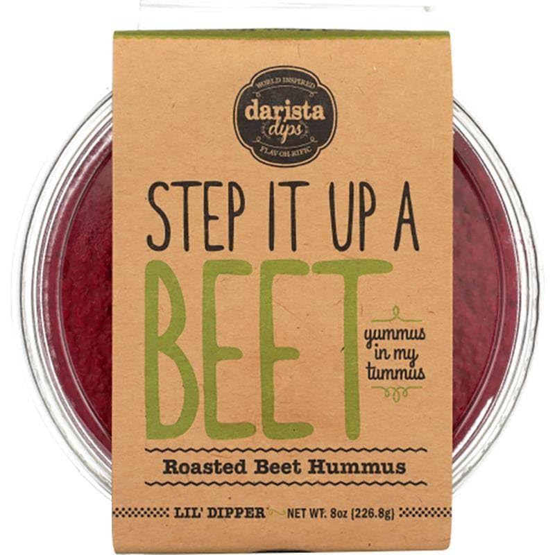 Darista Dips - Roasted Beet, 8 oz - Vegan Plant Based