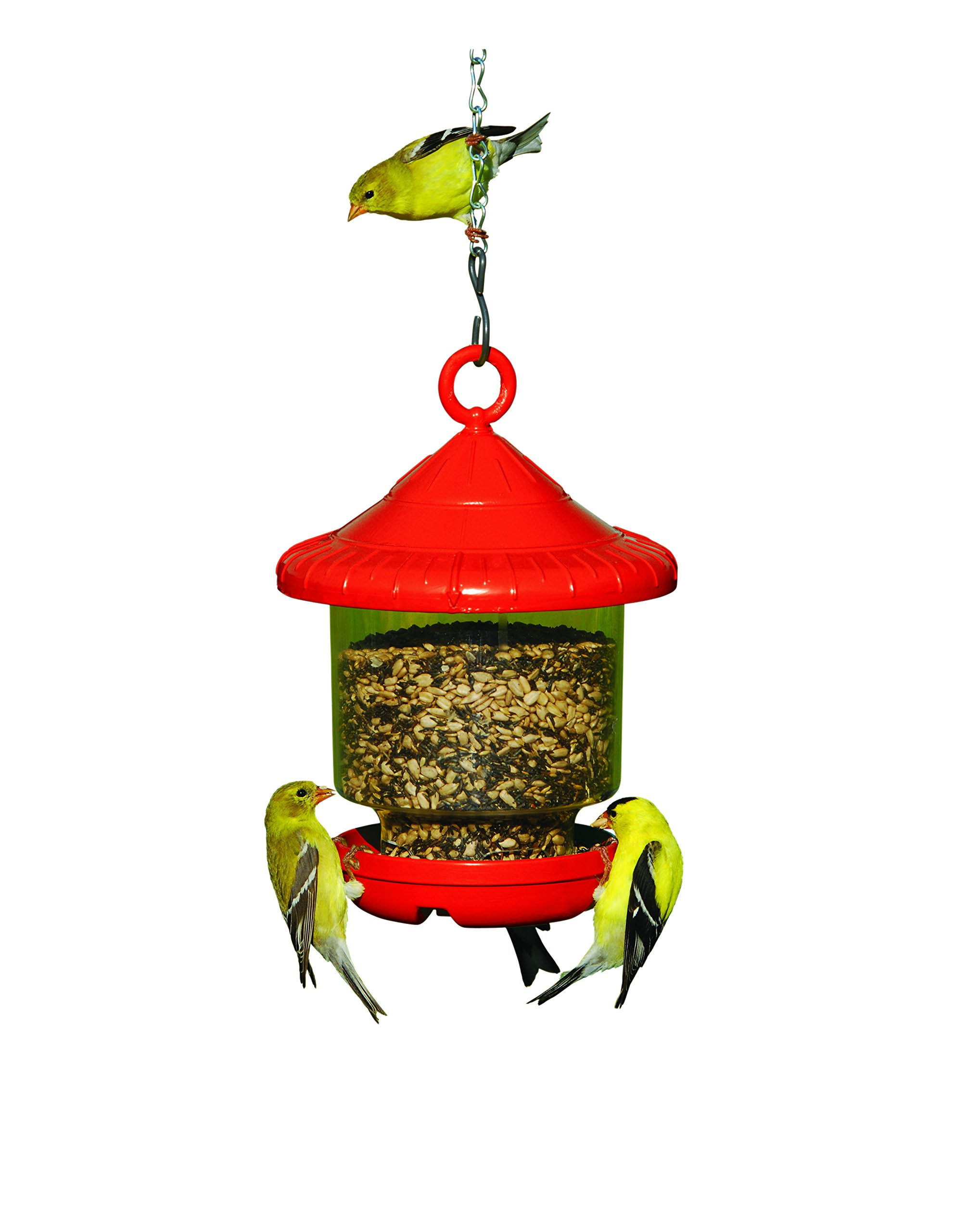 Songbird Essentials Clingers Only Bird Feeder - Red