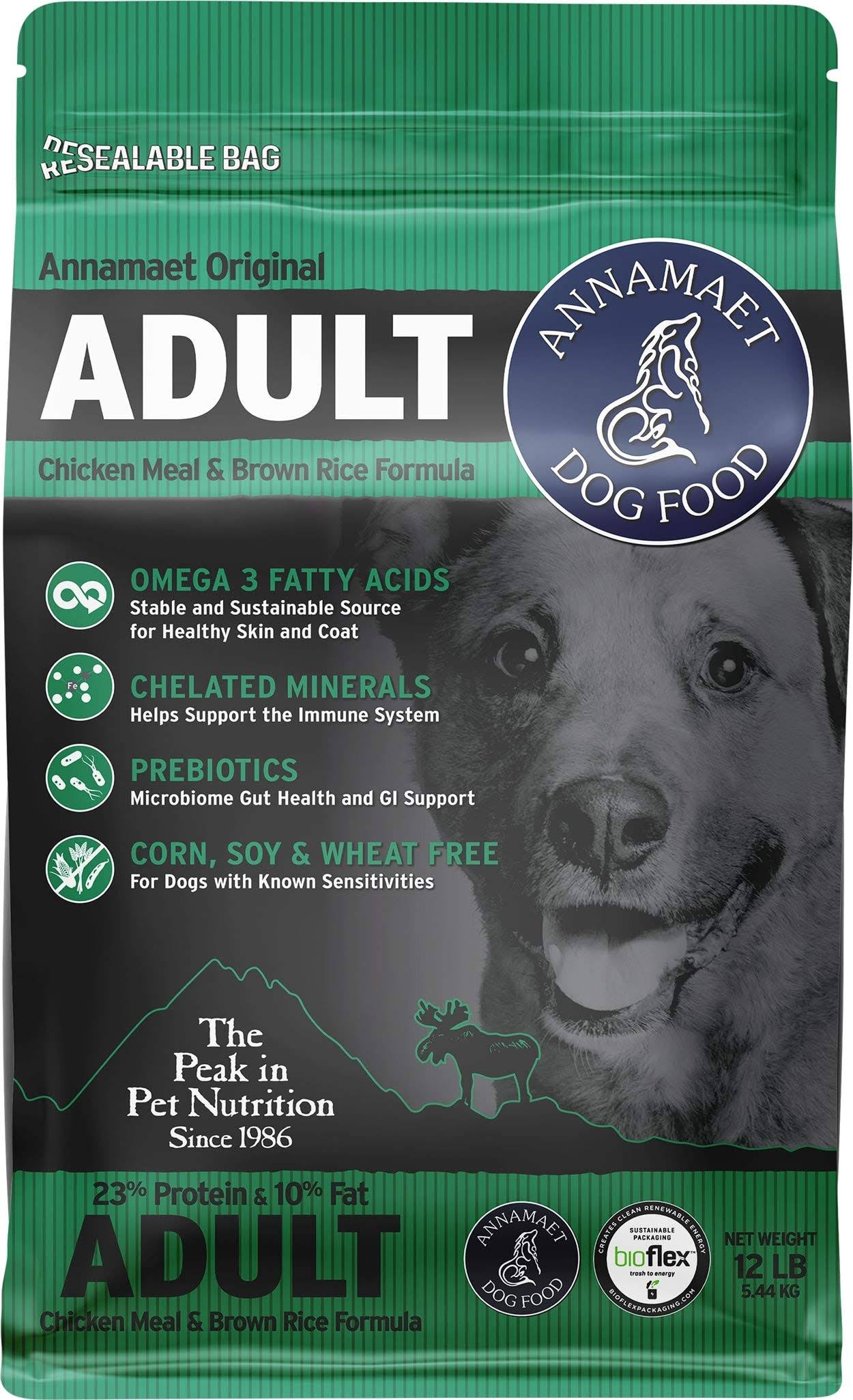 Annamaet 23% Adult Dry Dog Food - 12 lb Bag