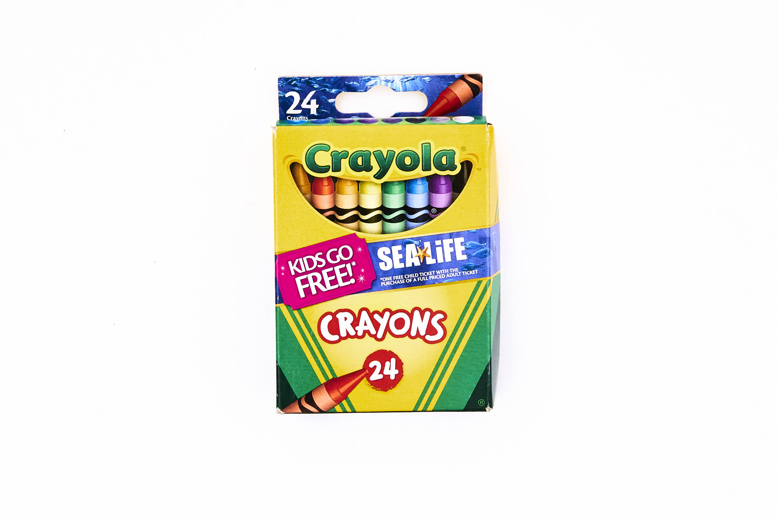 Crayola Crayons - Assorted, Pack 24