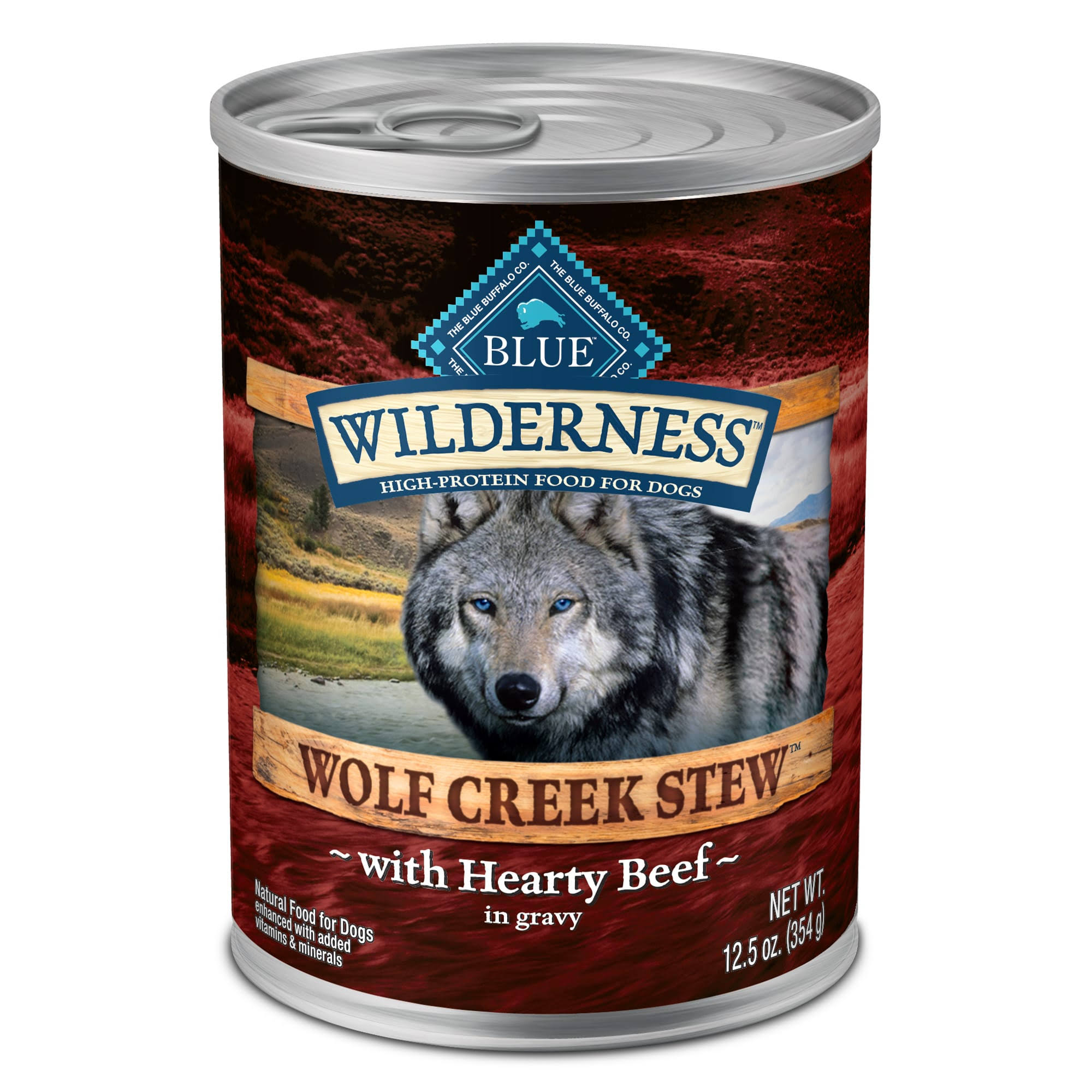 Blue Buffalo Wilderness Canned Dog Food - Wolf Creek Stew