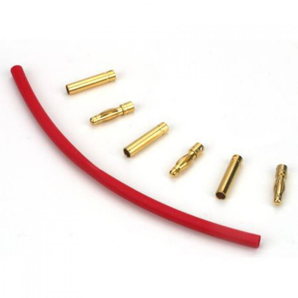 Dynamite Gold Bullet Connector Set - 4mm, x3