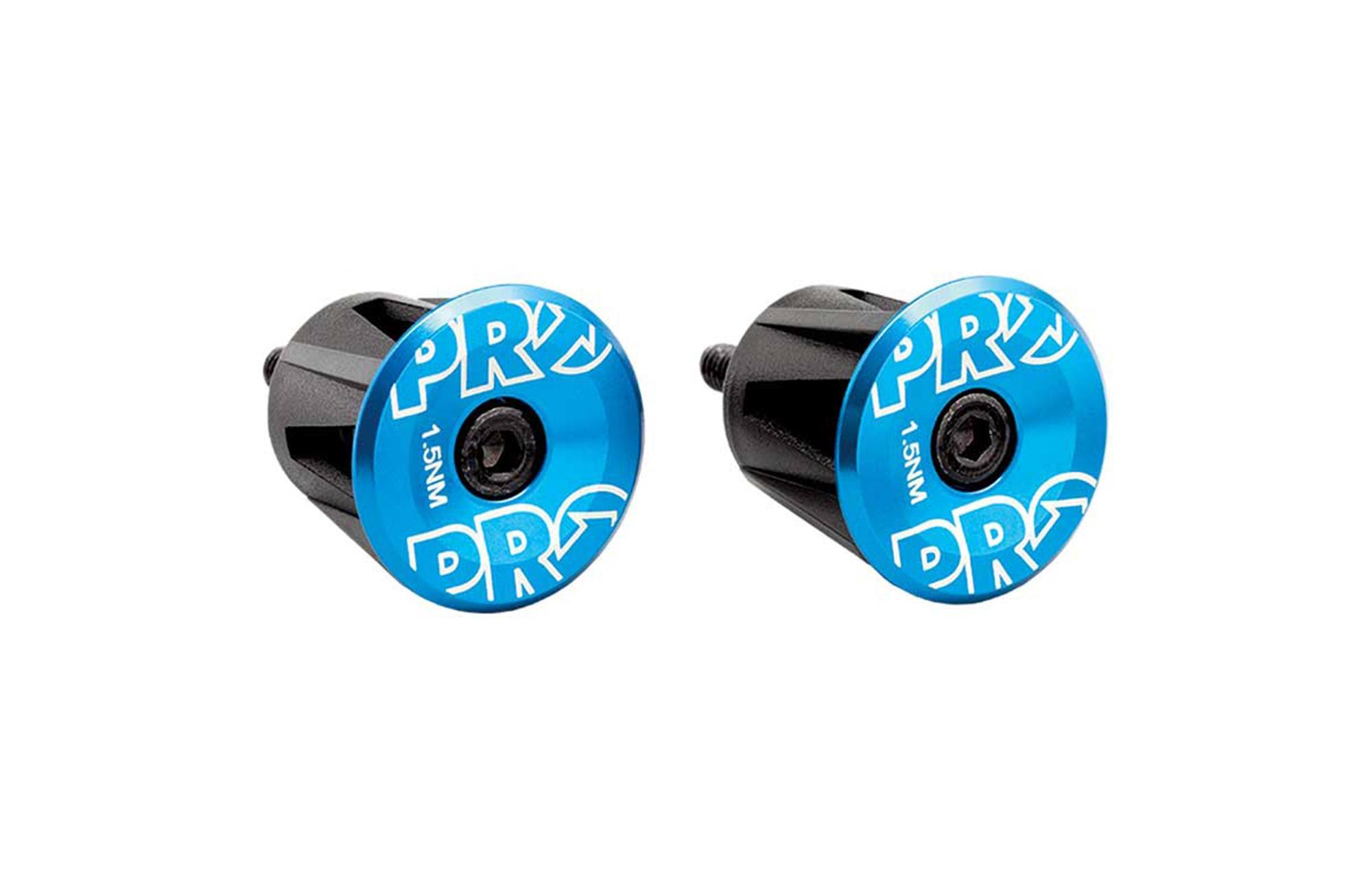 Pro PRAC0058 Handlebar Alloy End Plug - Blue