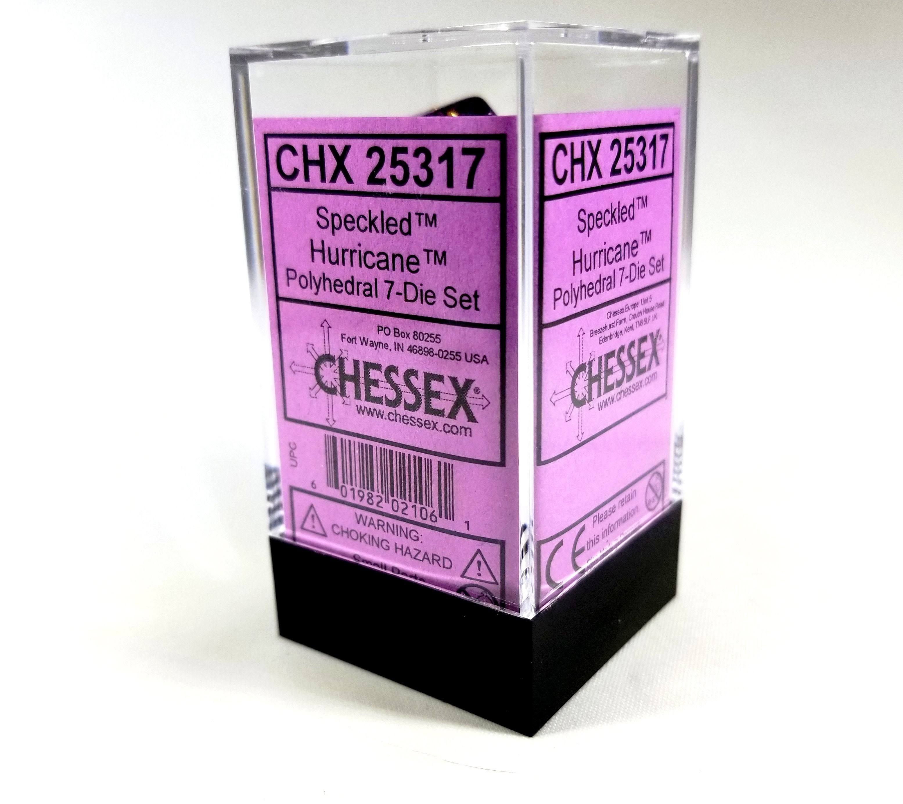 Chessex 7 Set Dice (speckled Hurricane)