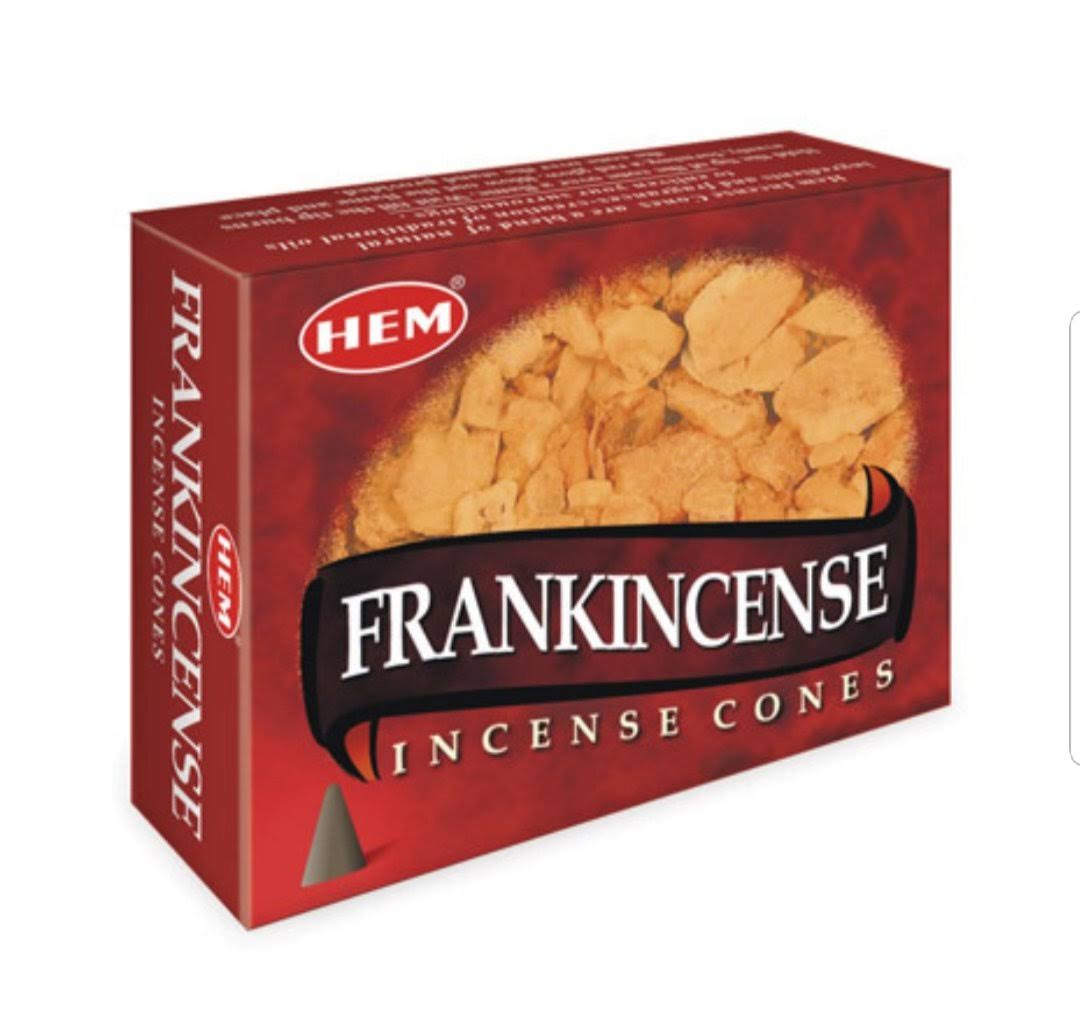 Frankincense HEM Incense Cones - 10pk