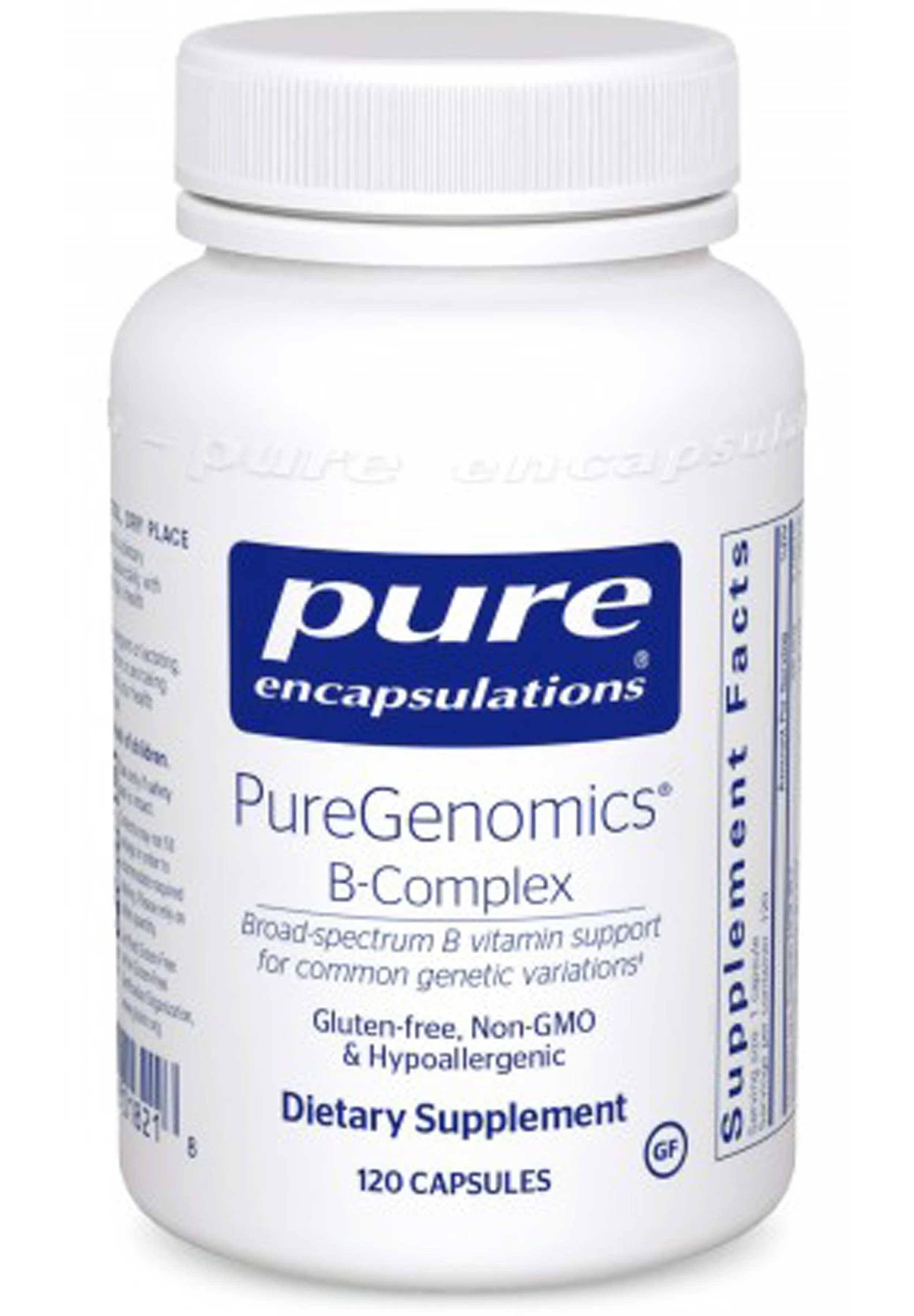 Pure Encapsulations - PureGenomics B-Complex - 120 Capsules