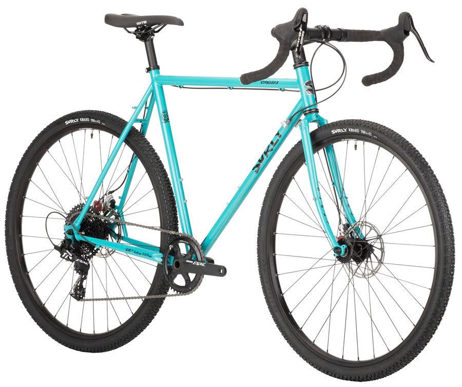 Surly straggler gravel bike sram apex 1 11s 700 mm chlorine dream blue 2021 s 162 172 cm