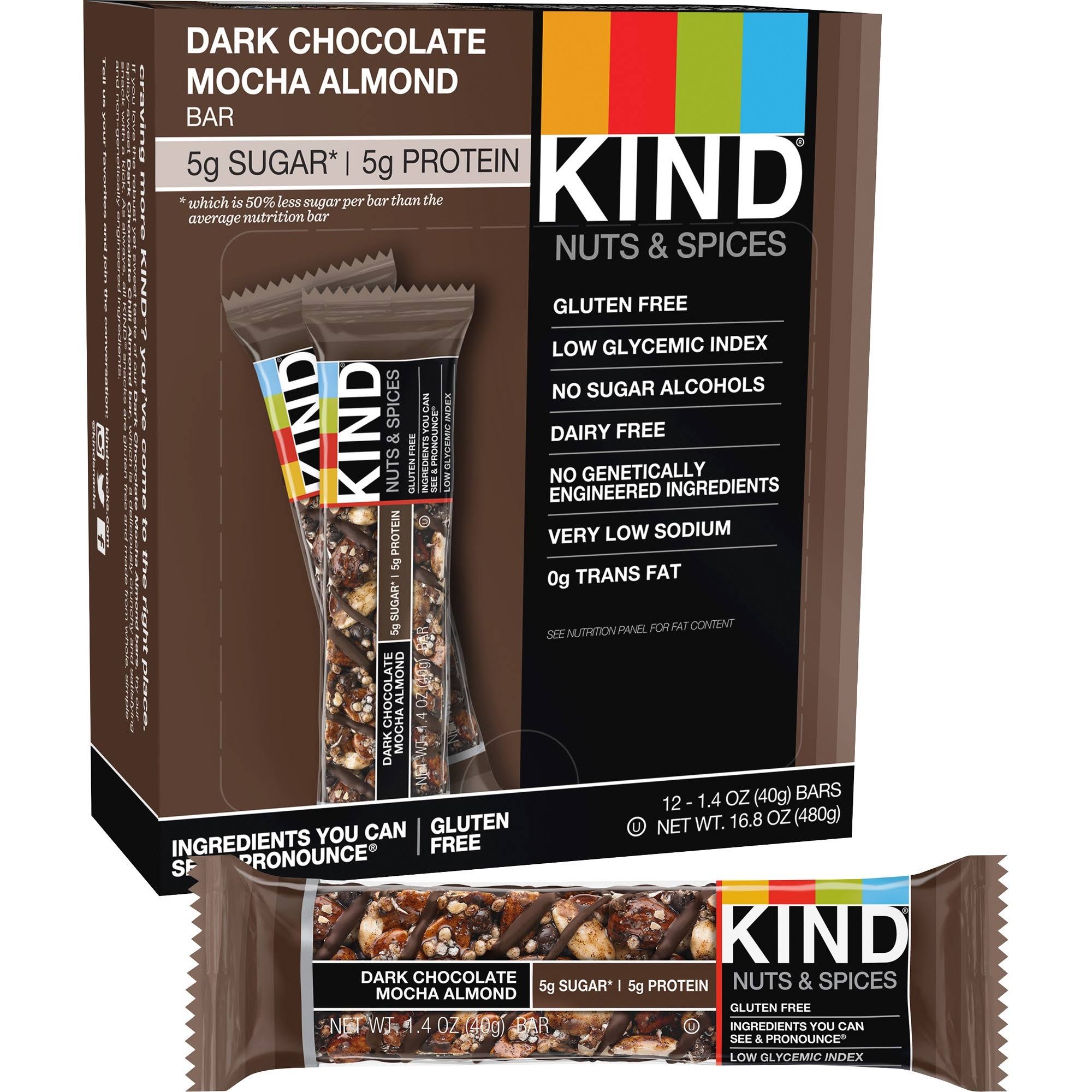 Kind Bar Dark Chocolate Mocha Almond - 1.4oz