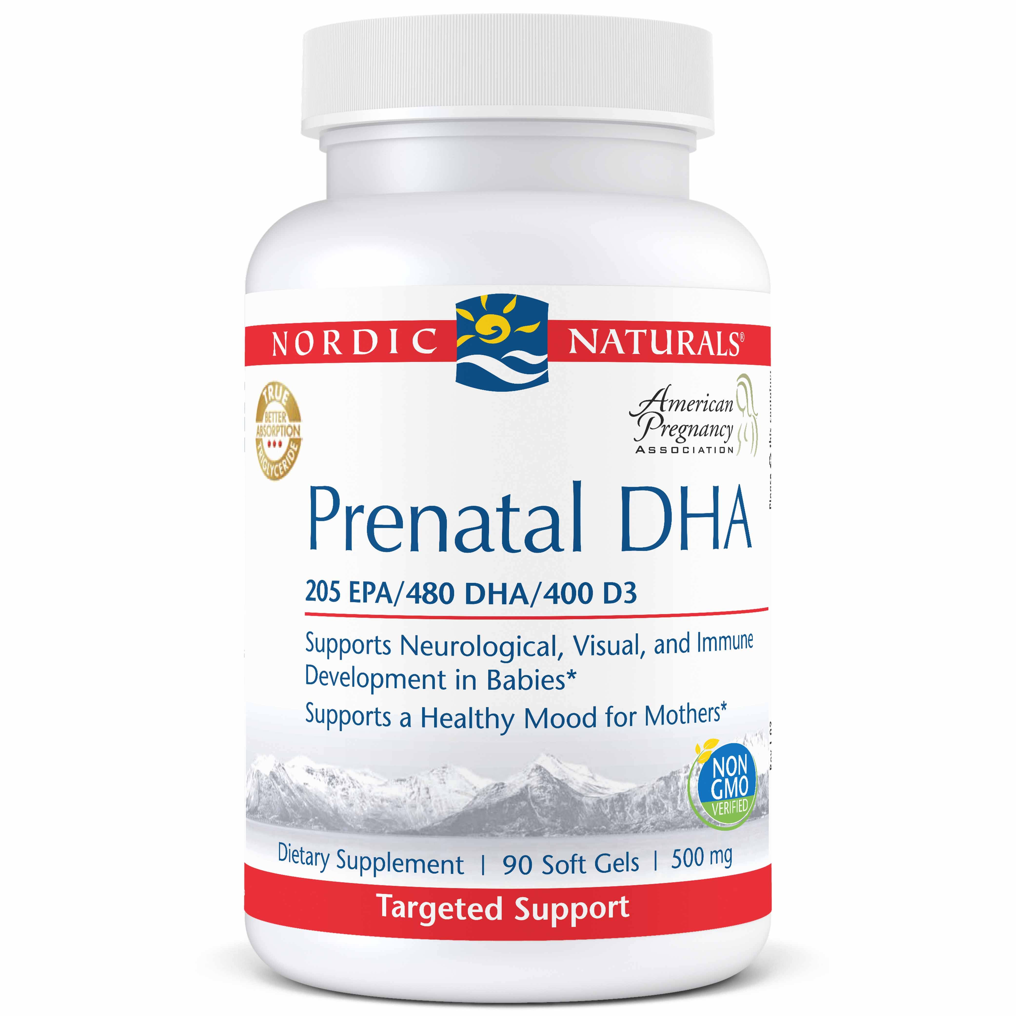 Nordic Naturals Prenatal DHA - 90 Soft Gels