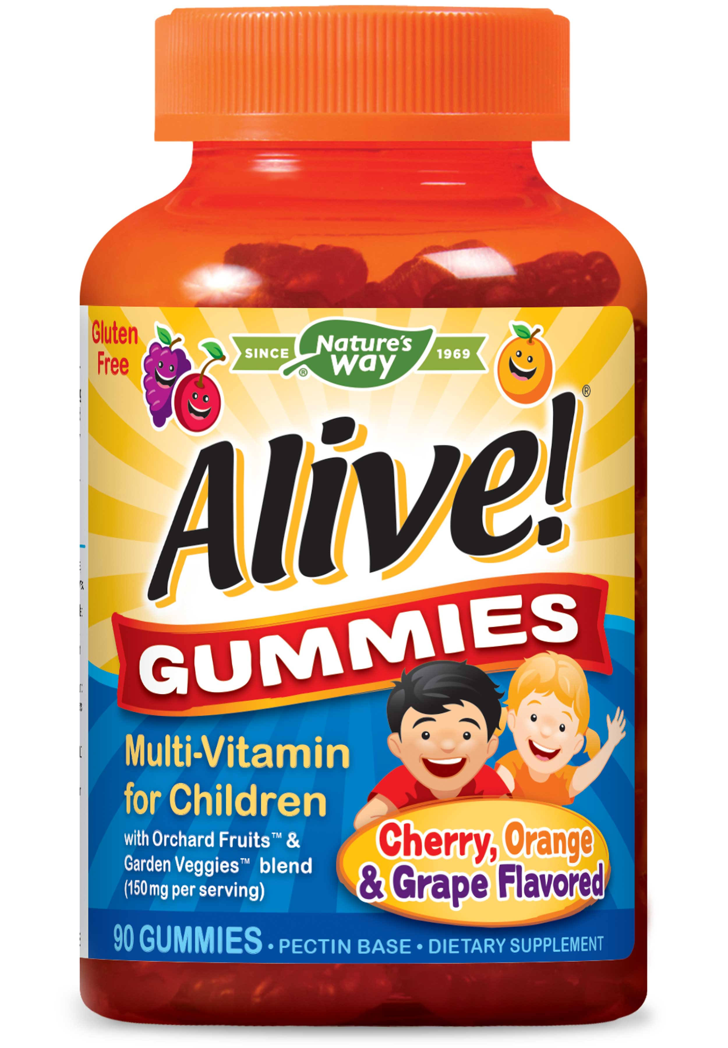 Nature's Way Alive Multi-Vitamin for Children - 90 Gummies