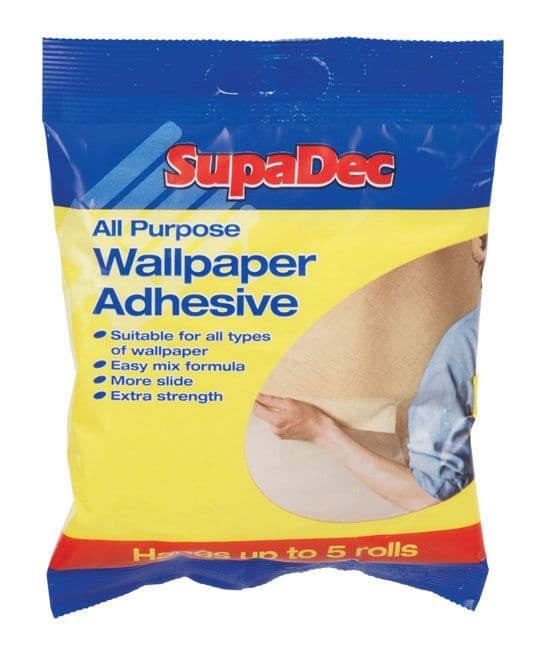 SupaDec All Purpose Wallpaper Adhesive - 5 Rolls