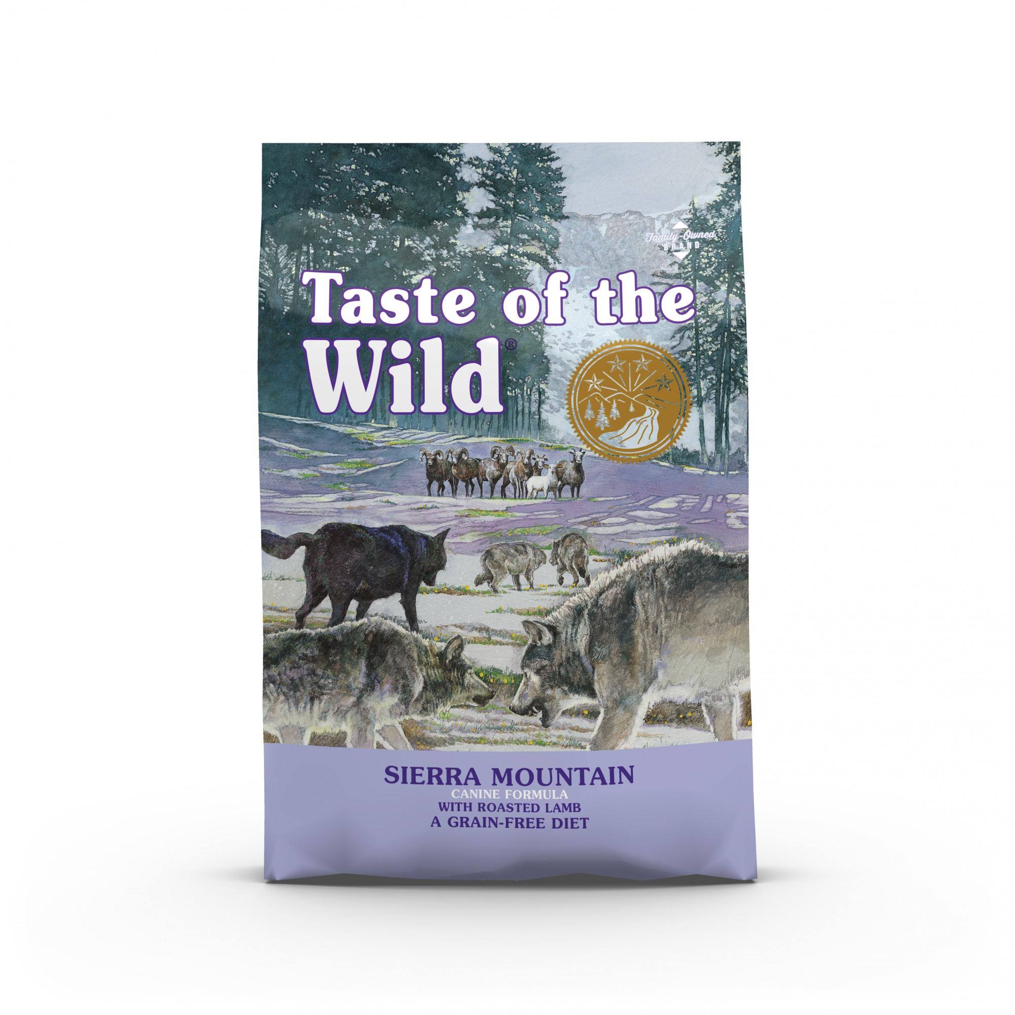 Taste of The Wild Sierra Mountain Roast Lamb Dog Food - Dry - 2kg Bag