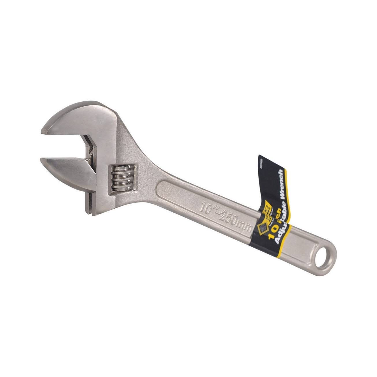 Steel Grip 1-3/16 in. Adjustable Wrench 10 in. Hardened Steel 1 PC