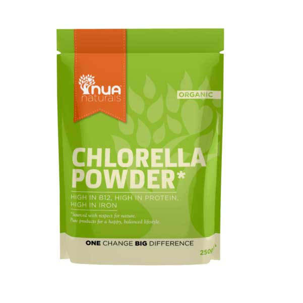 NUA Naturals Organic Chlorella Powder 250g